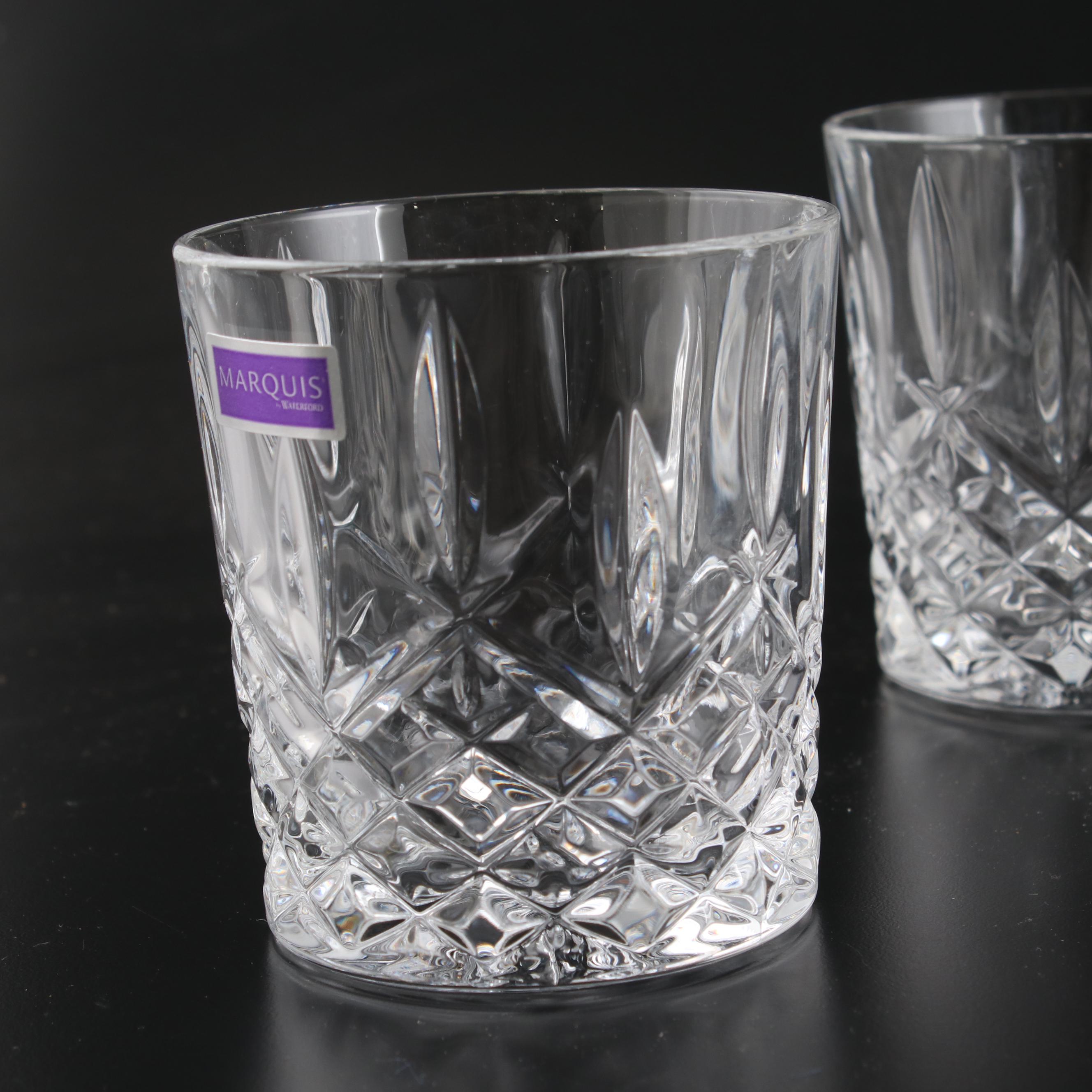 Marquis by Waterford Crystal "Markham" Double Old Fashioned Glasses EBTH