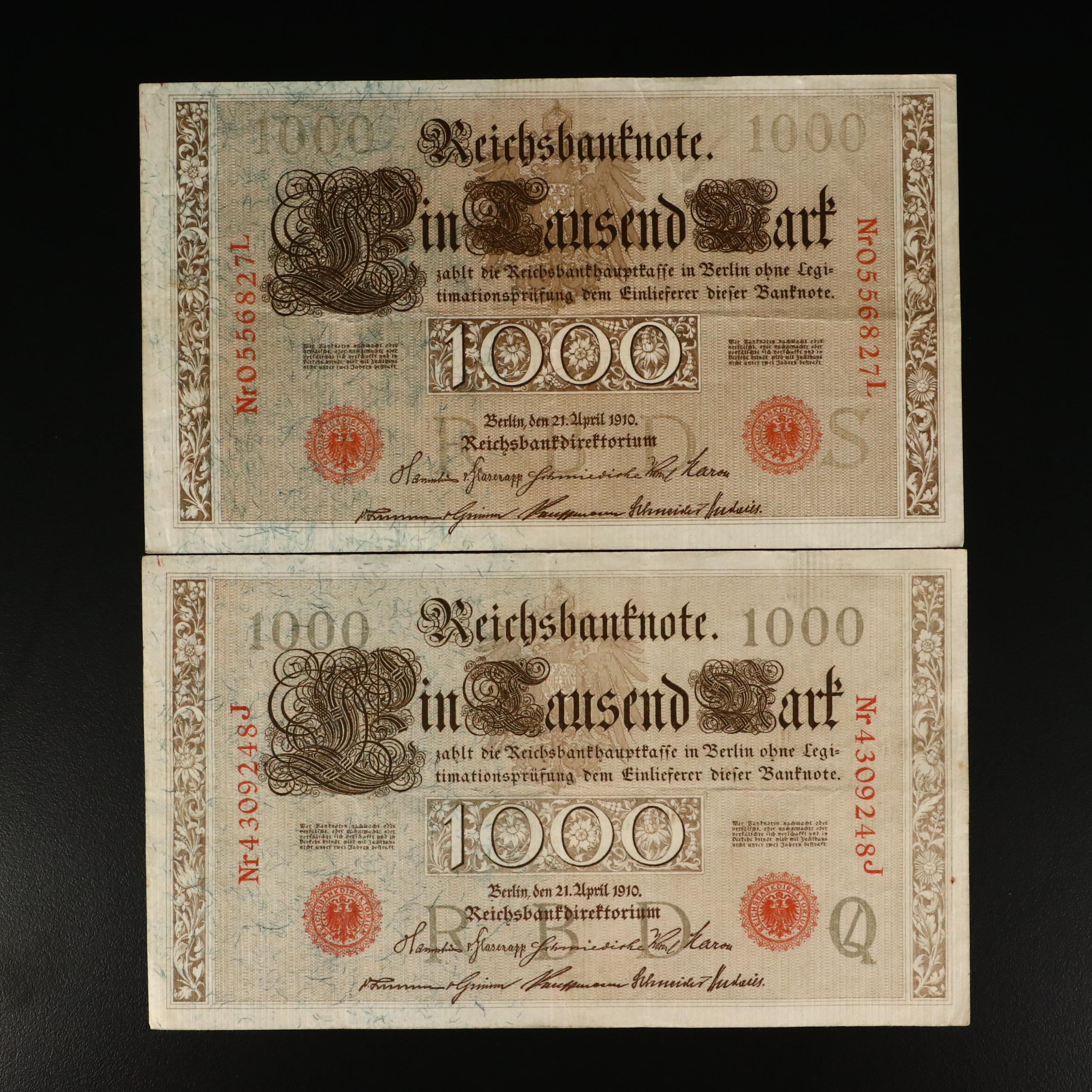 Vintage International Currency, Early 20th Century EBTH