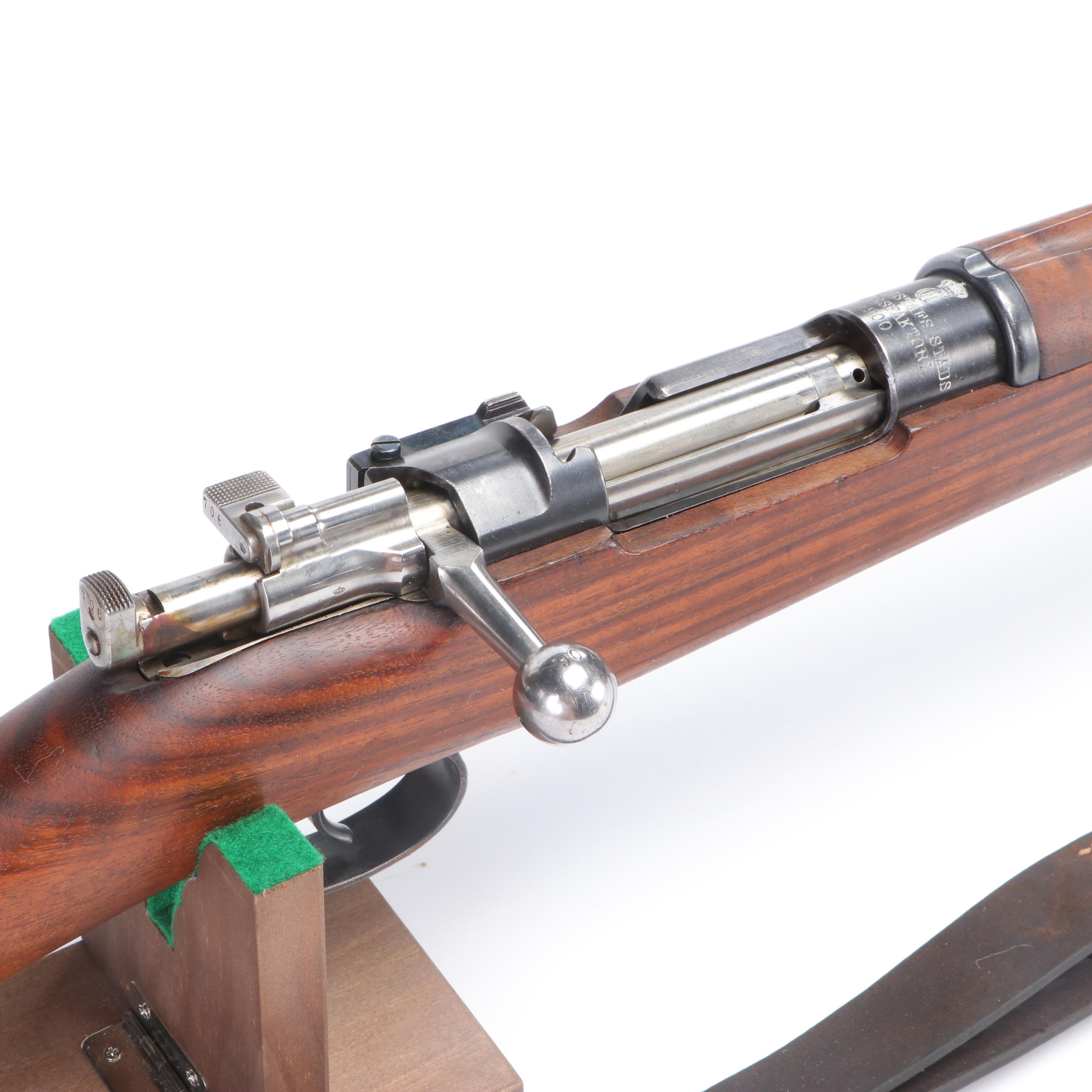 1900 Swedish Mauser Carl Gustafs Stads Gevarsfaktori Bolt Action Rifle ...