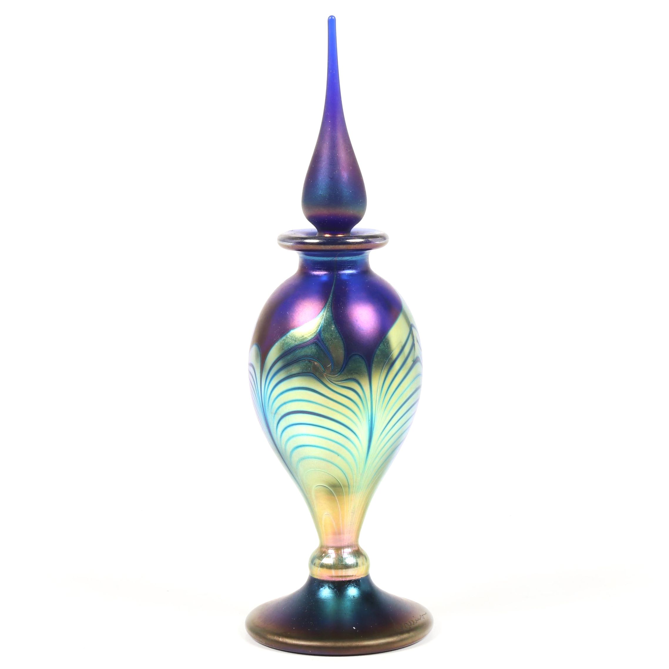 Steven Correia Art Glass Perfume Bottle | EBTH