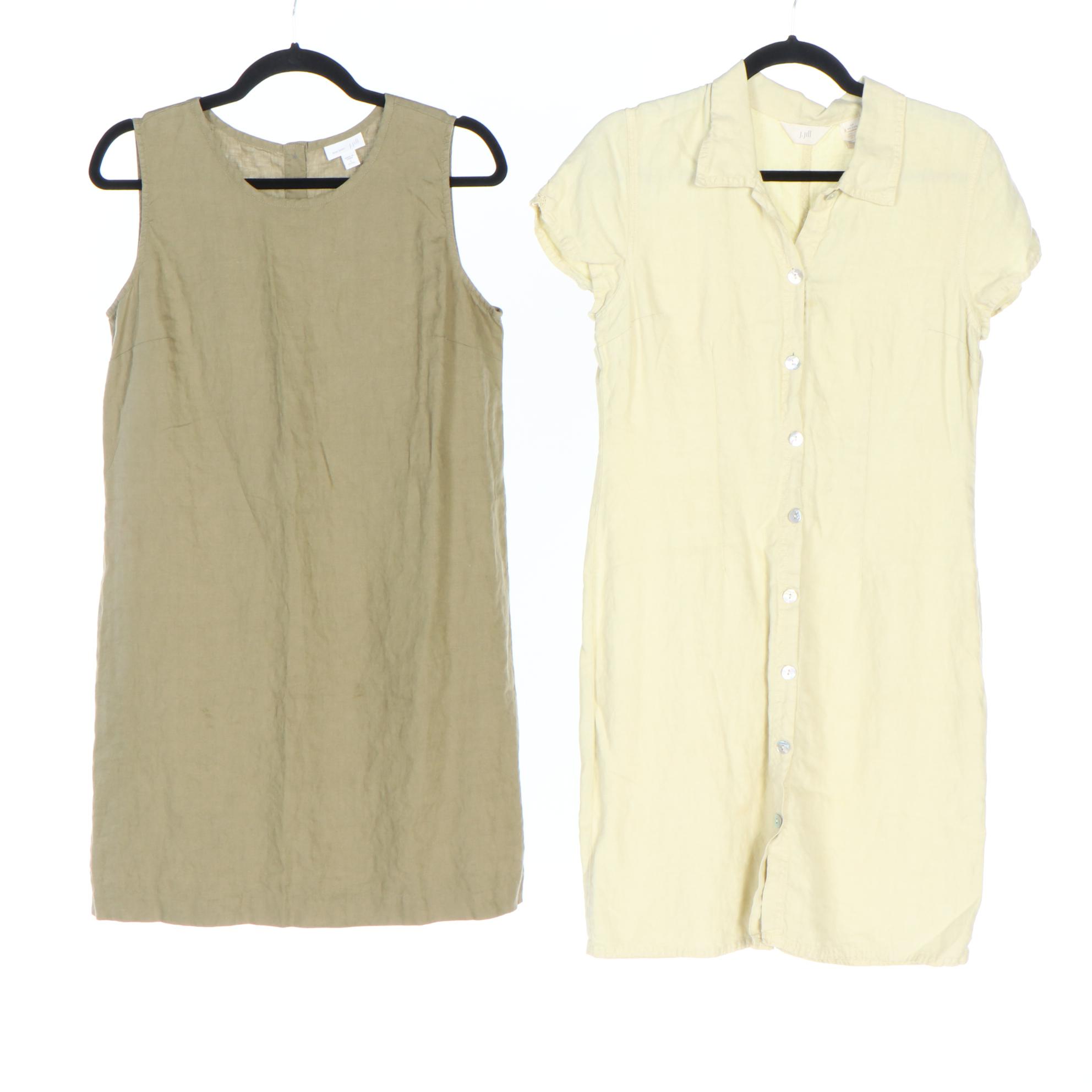 J. Jill Linen Dresses and Knit Cardigan EBTH