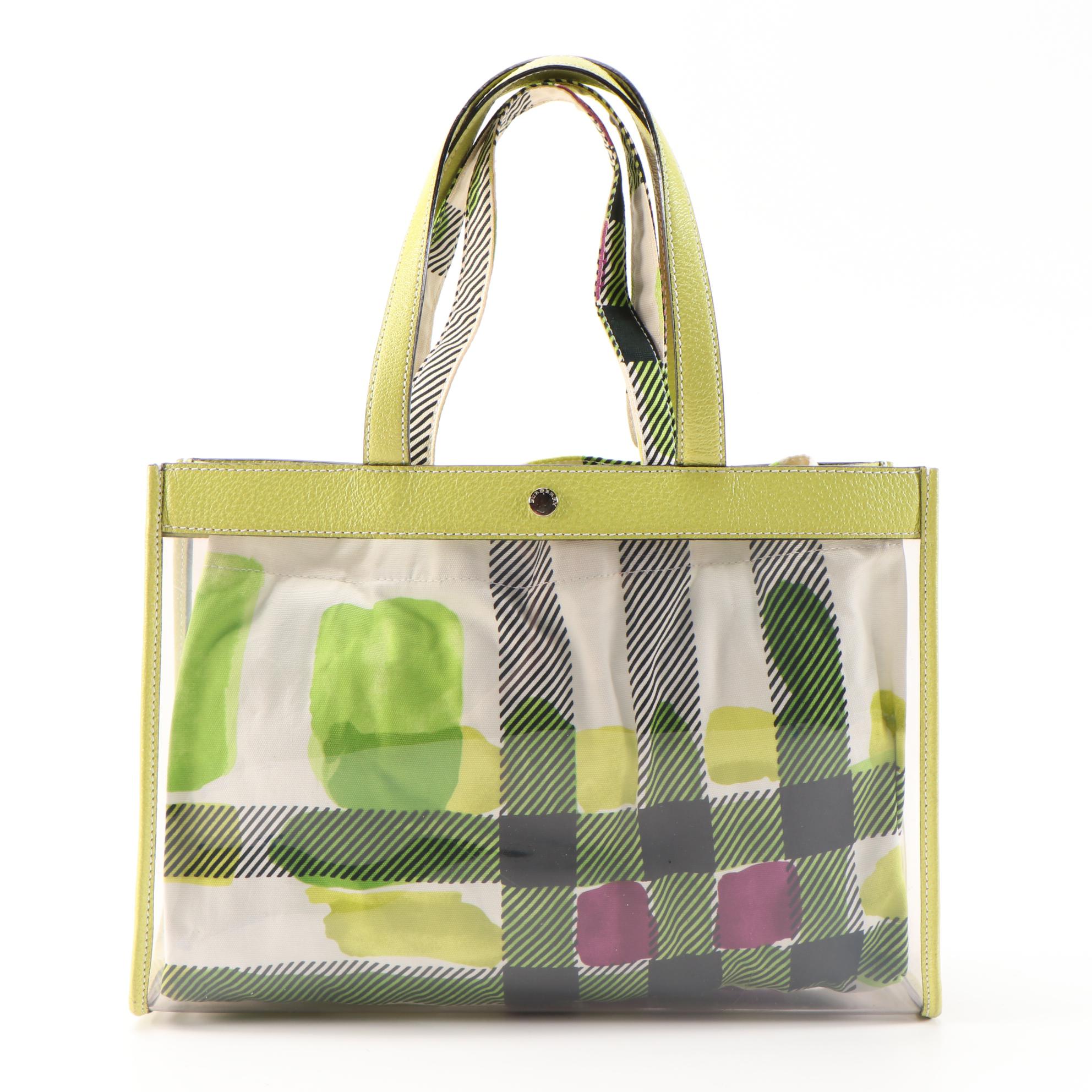 burberry vinyl tote