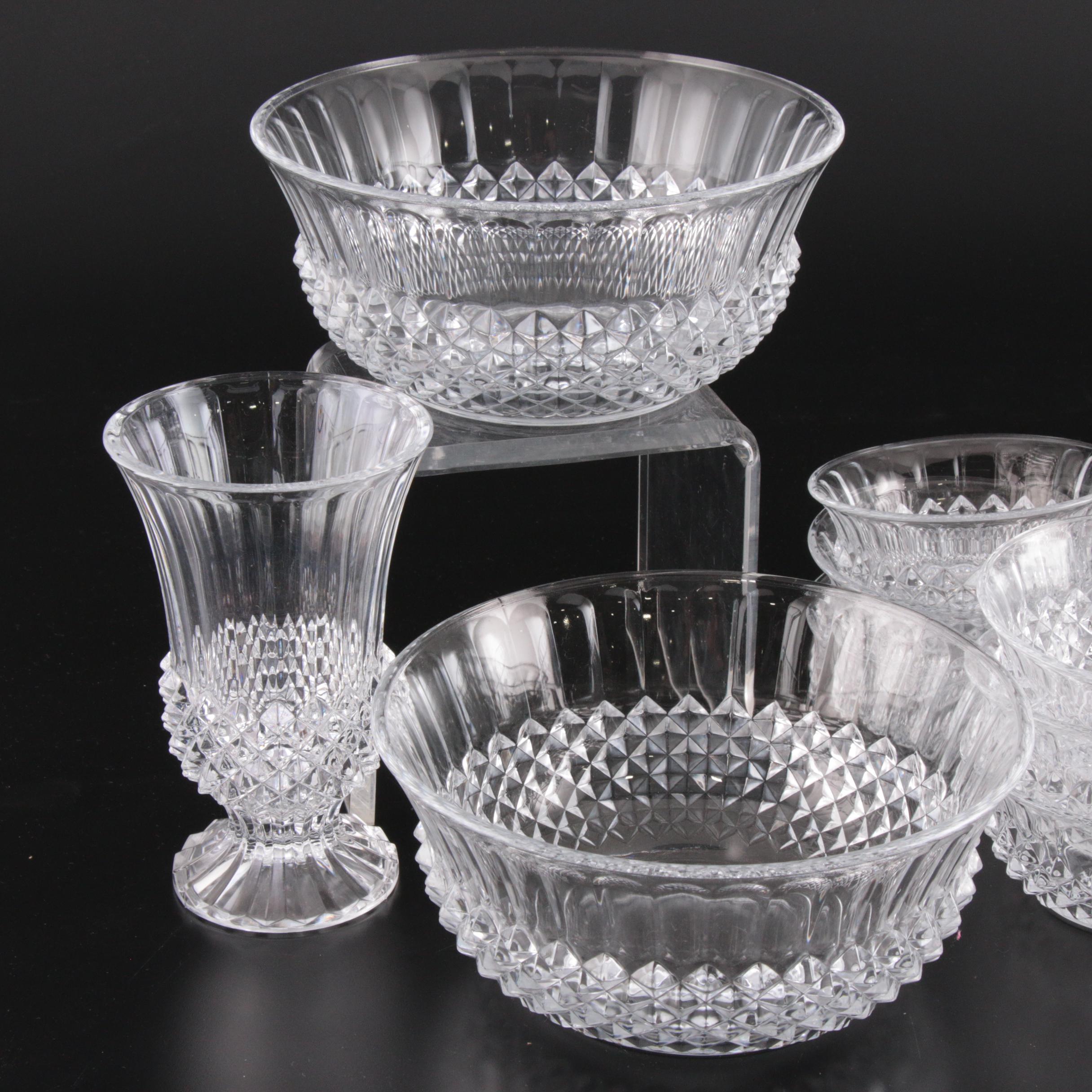 Cristal d'Arques "Longchamp" Glass Serveware and Tableware EBTH