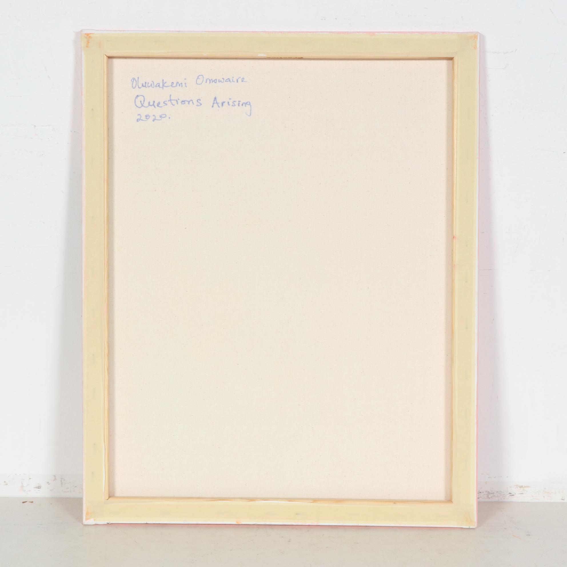 Oluwakemi Omowaire Oil Painting "Questions Arising", 2020 EBTH