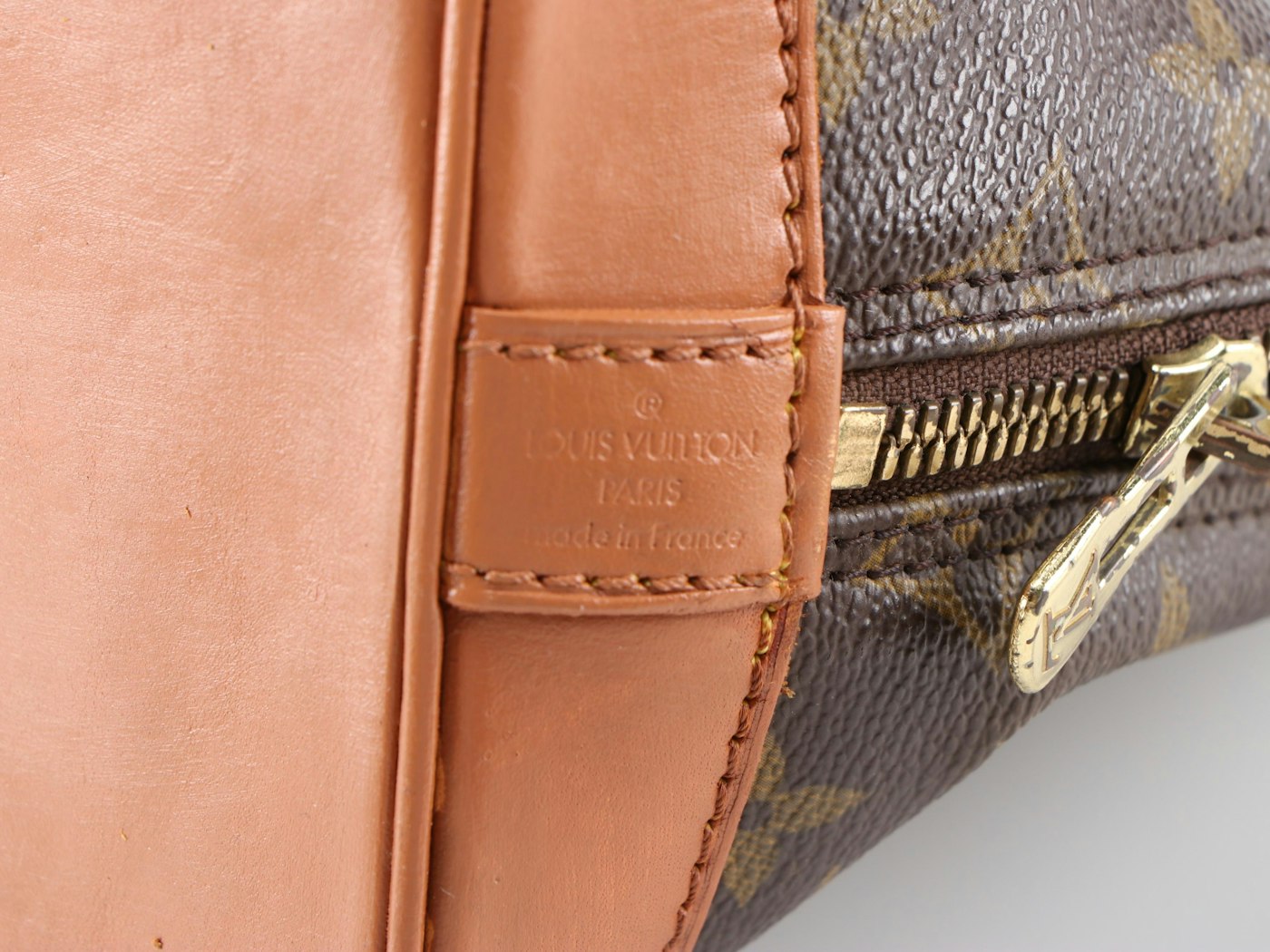 Refurbished Louis Vuitton Alma Top Handle Bag in Monogram Canvas | EBTH