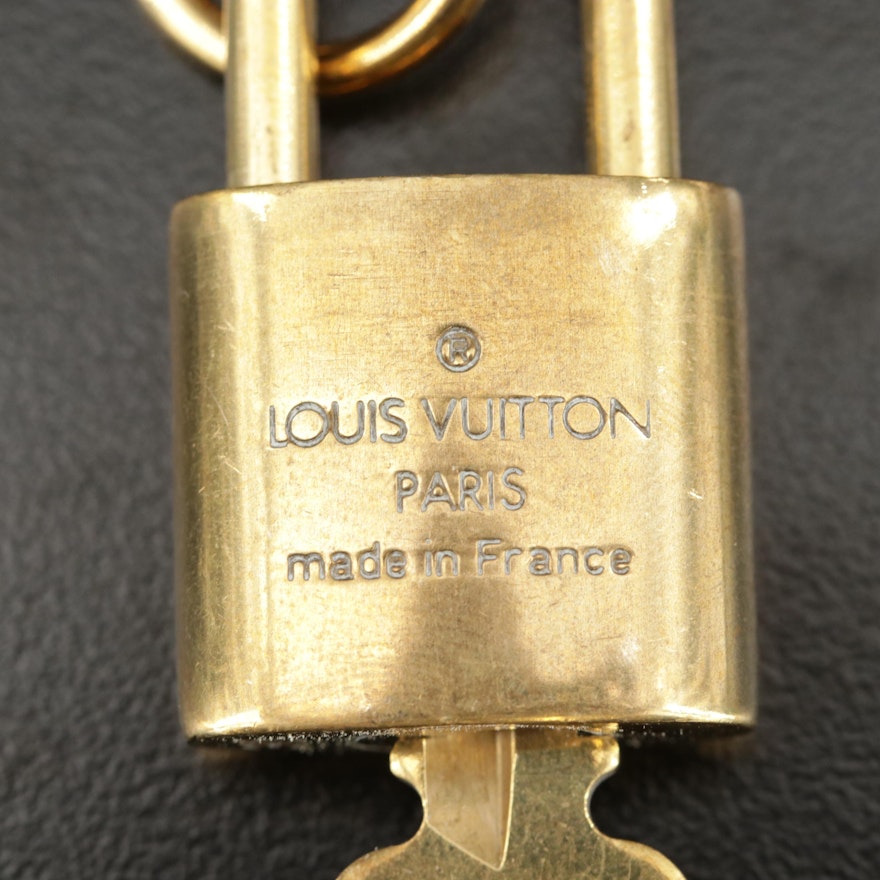 Louis Vuitton Padlock Pendant - 3 For Sale on 1stDibs