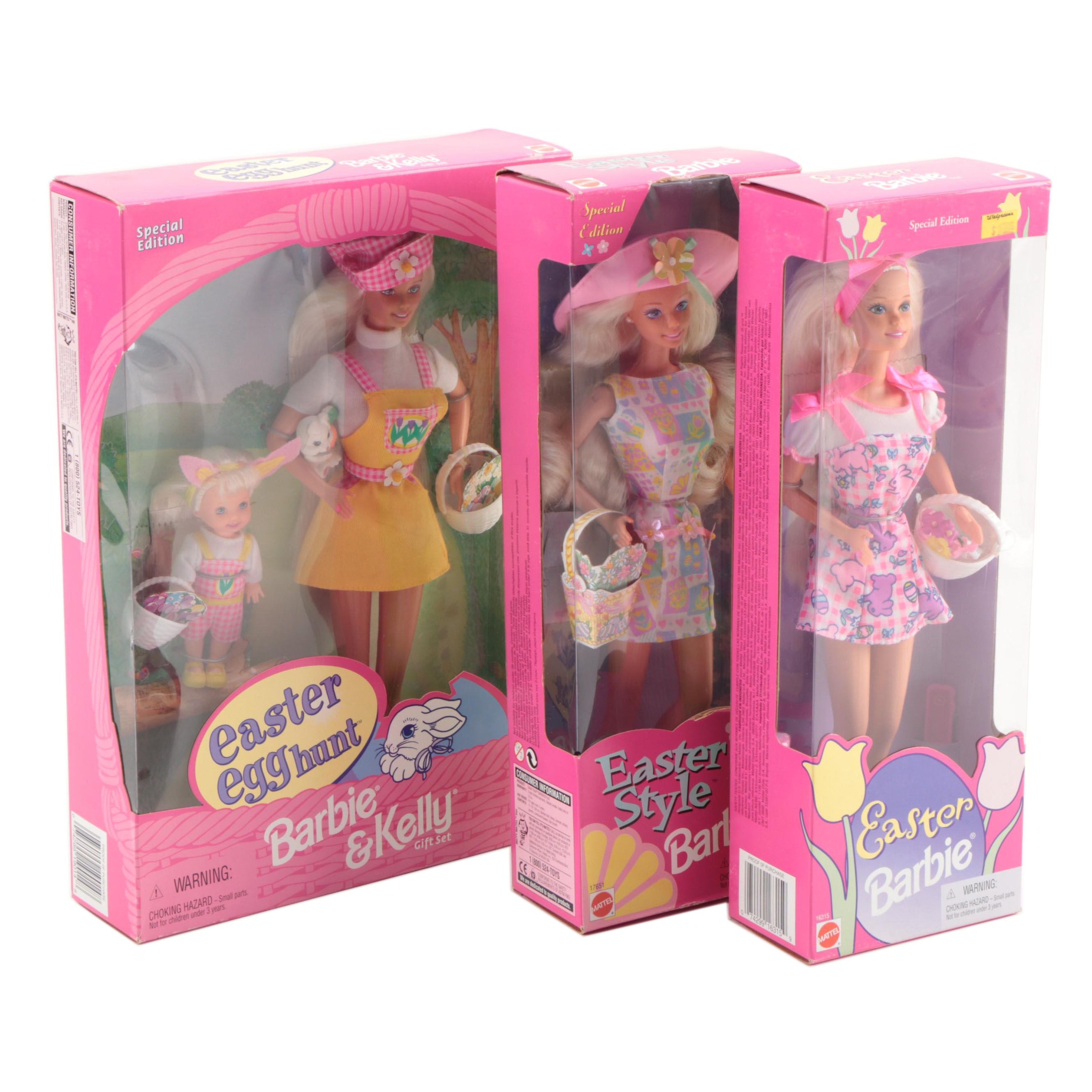 easter egg hunt barbie and kelly