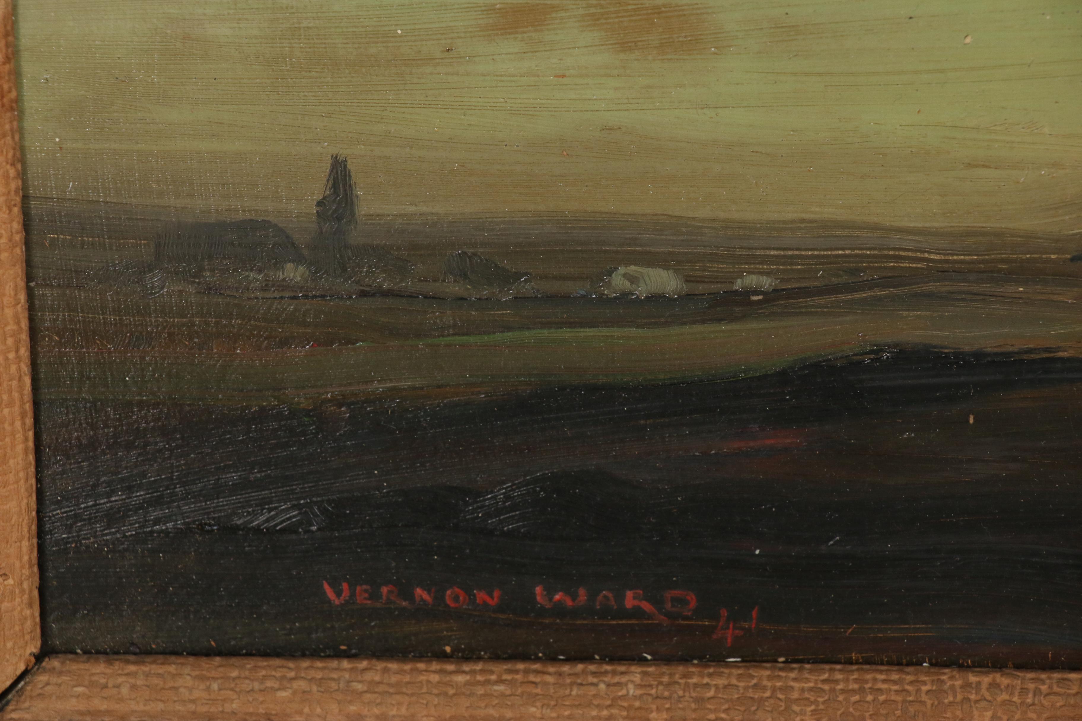 Vernon Ward Oil Painting "The New Star in the East", 1941 EBTH