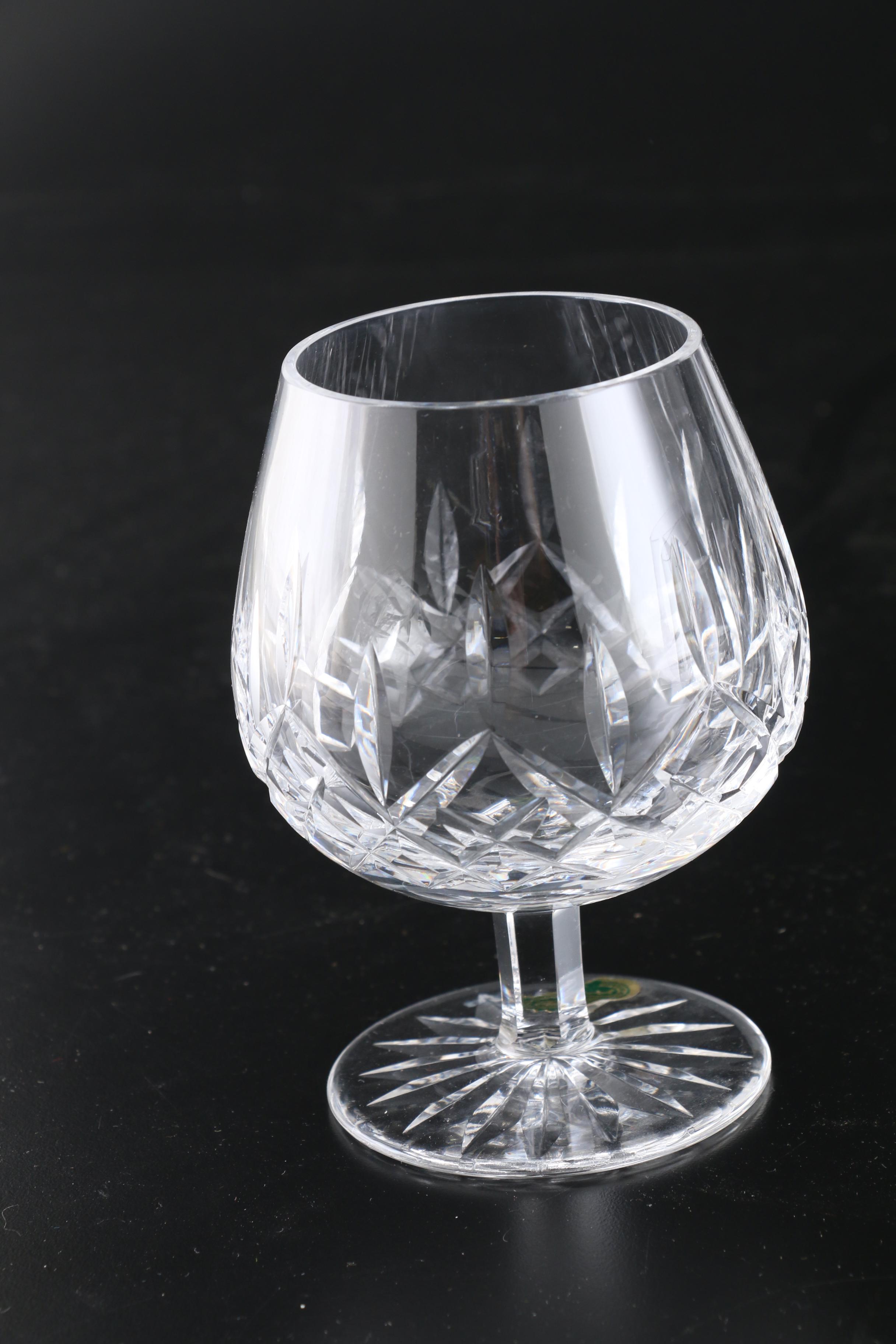 Waterford Crystal "Lismore" Brandy Glasses EBTH