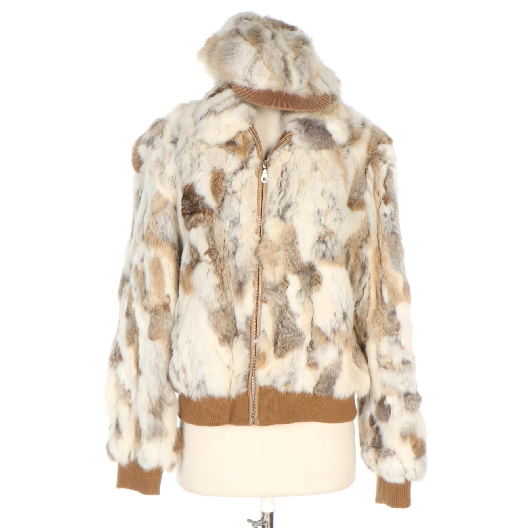 wilson leather maxima fur jacket