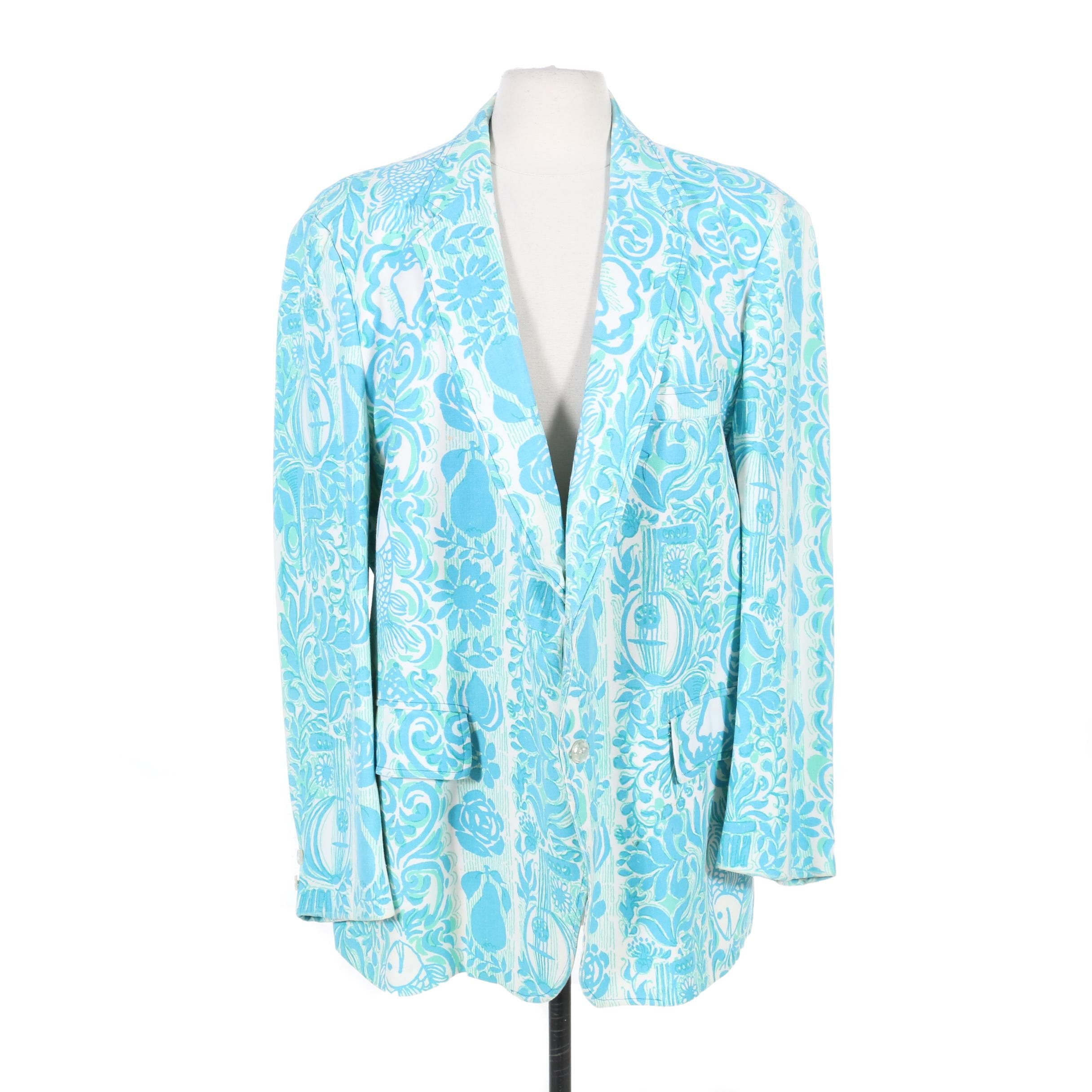 lilly pulitzer mens blazer