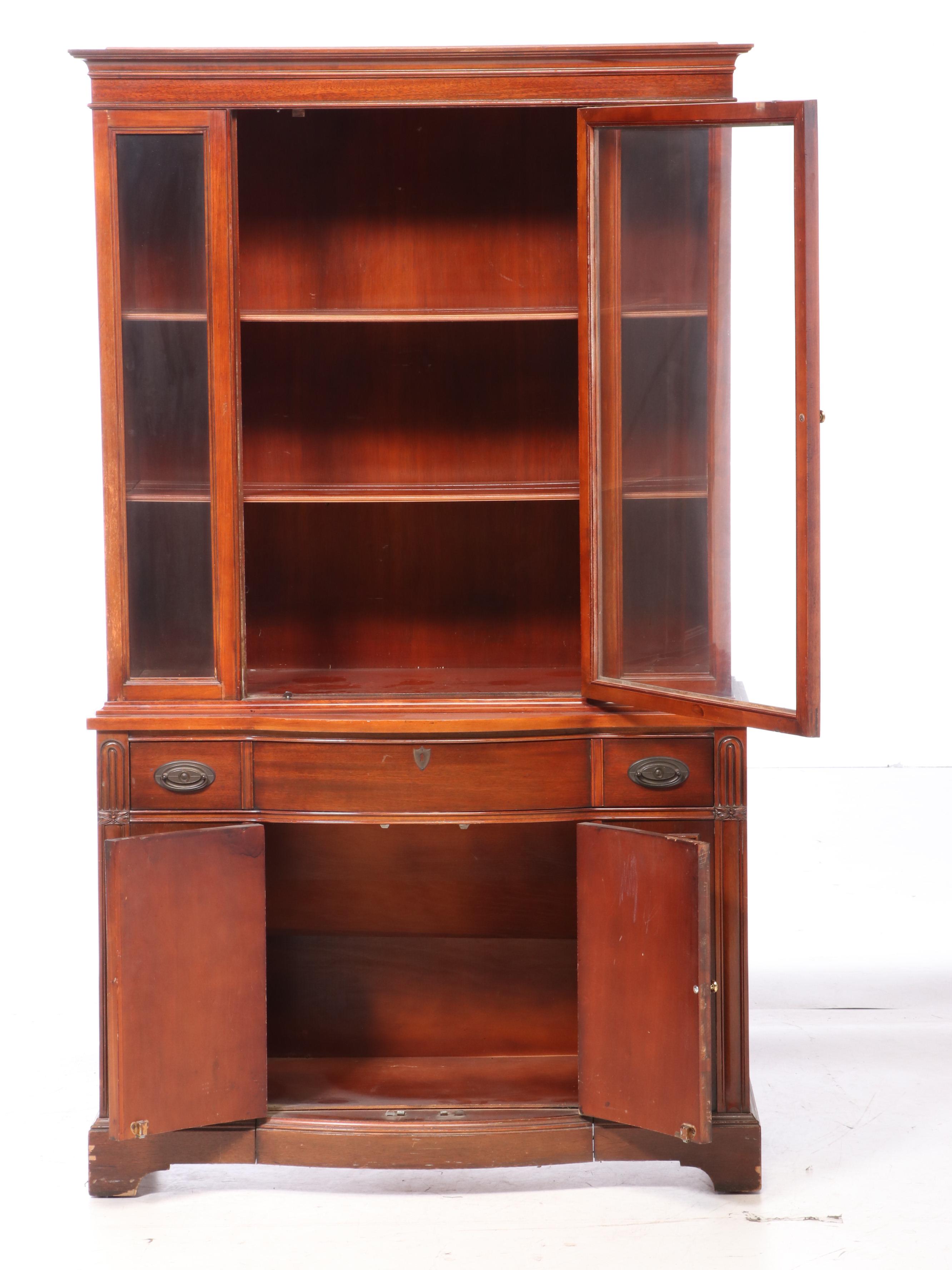 Bernhardt Furniture Duncan Phyfe Style Mahogany China EBTH