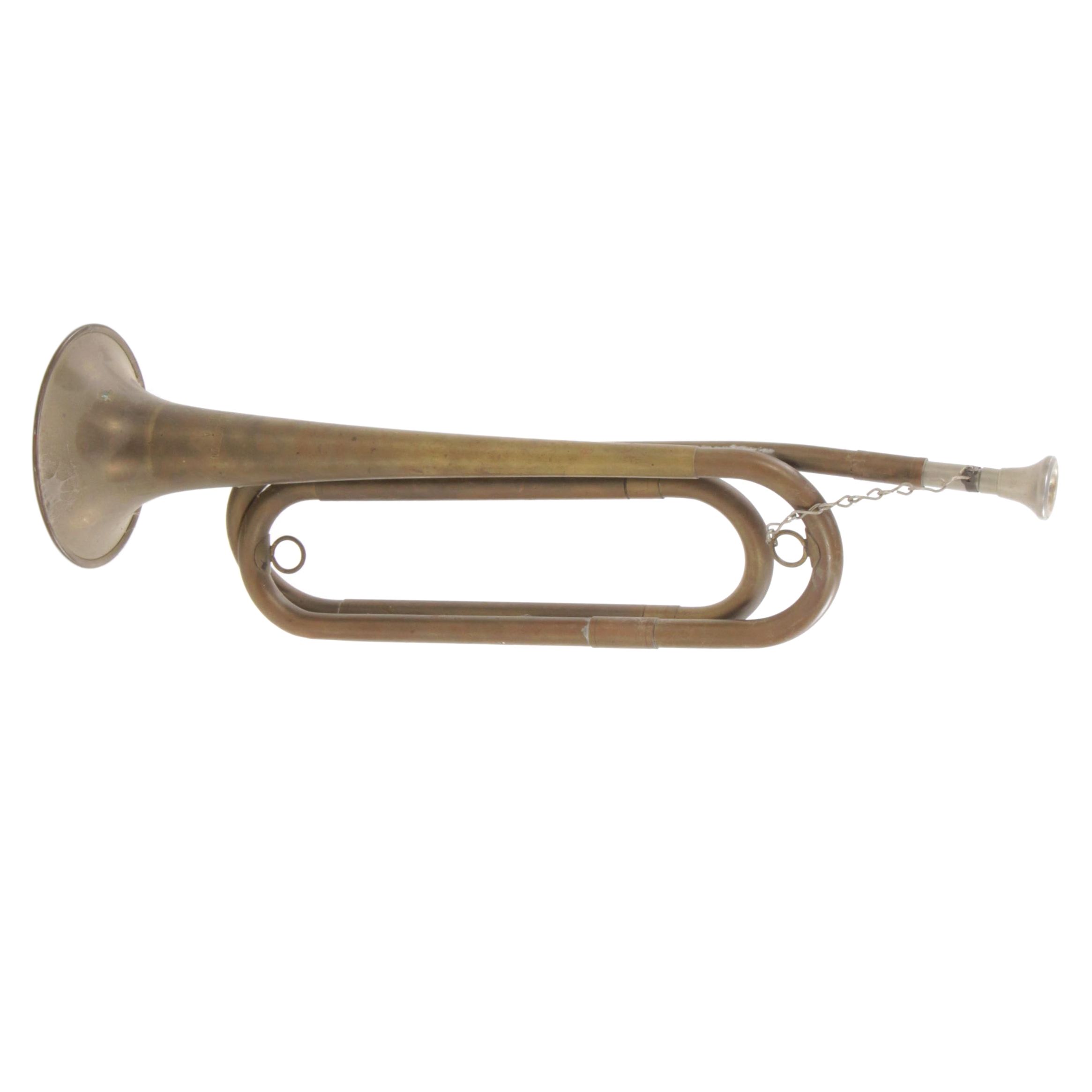 U.S. Regulation Brass Bugle Horn, Early to Mid 20th Century EBTH