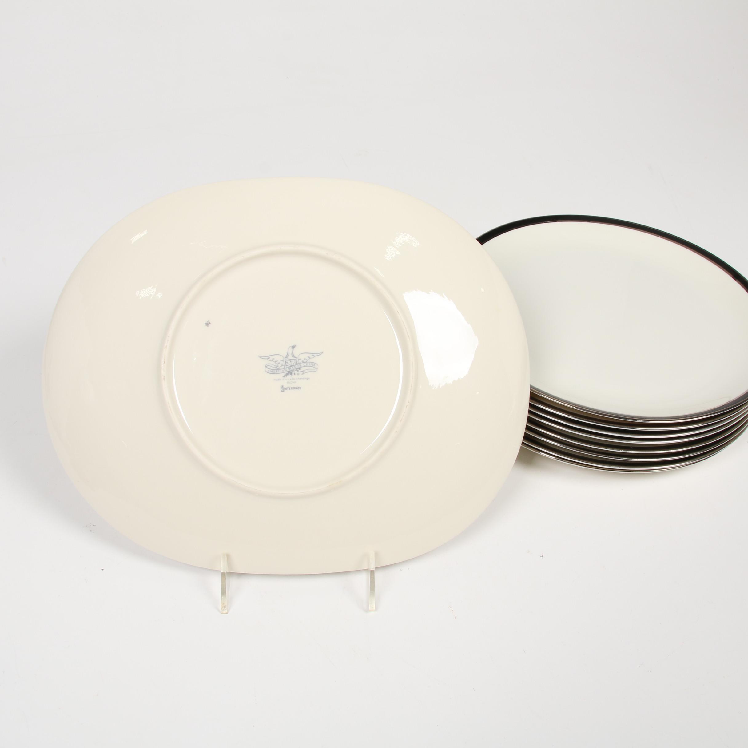 Shenango American Manor China "Ebony" Style Dinnerware EBTH