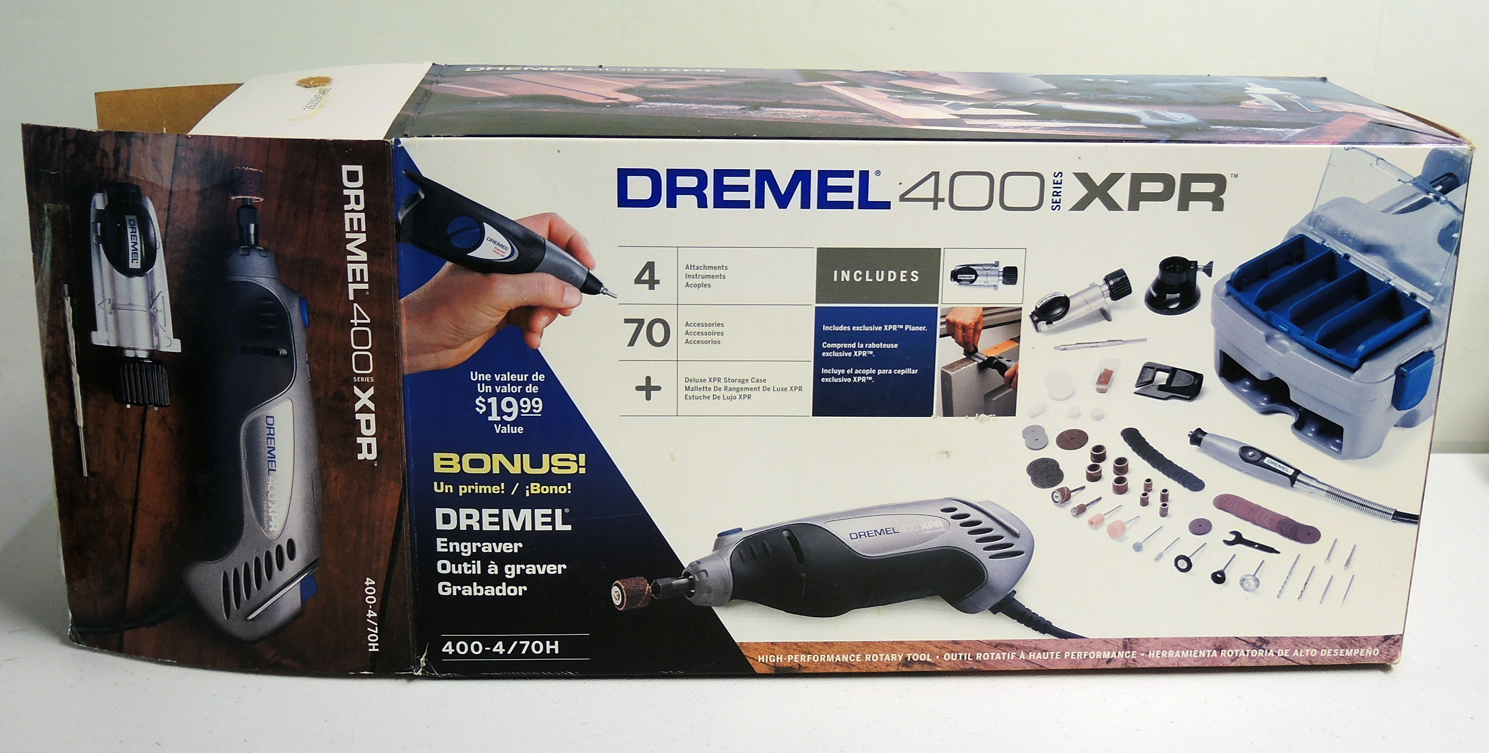 Dremel 400 XPR Rotary Tool and Accessories EBTH