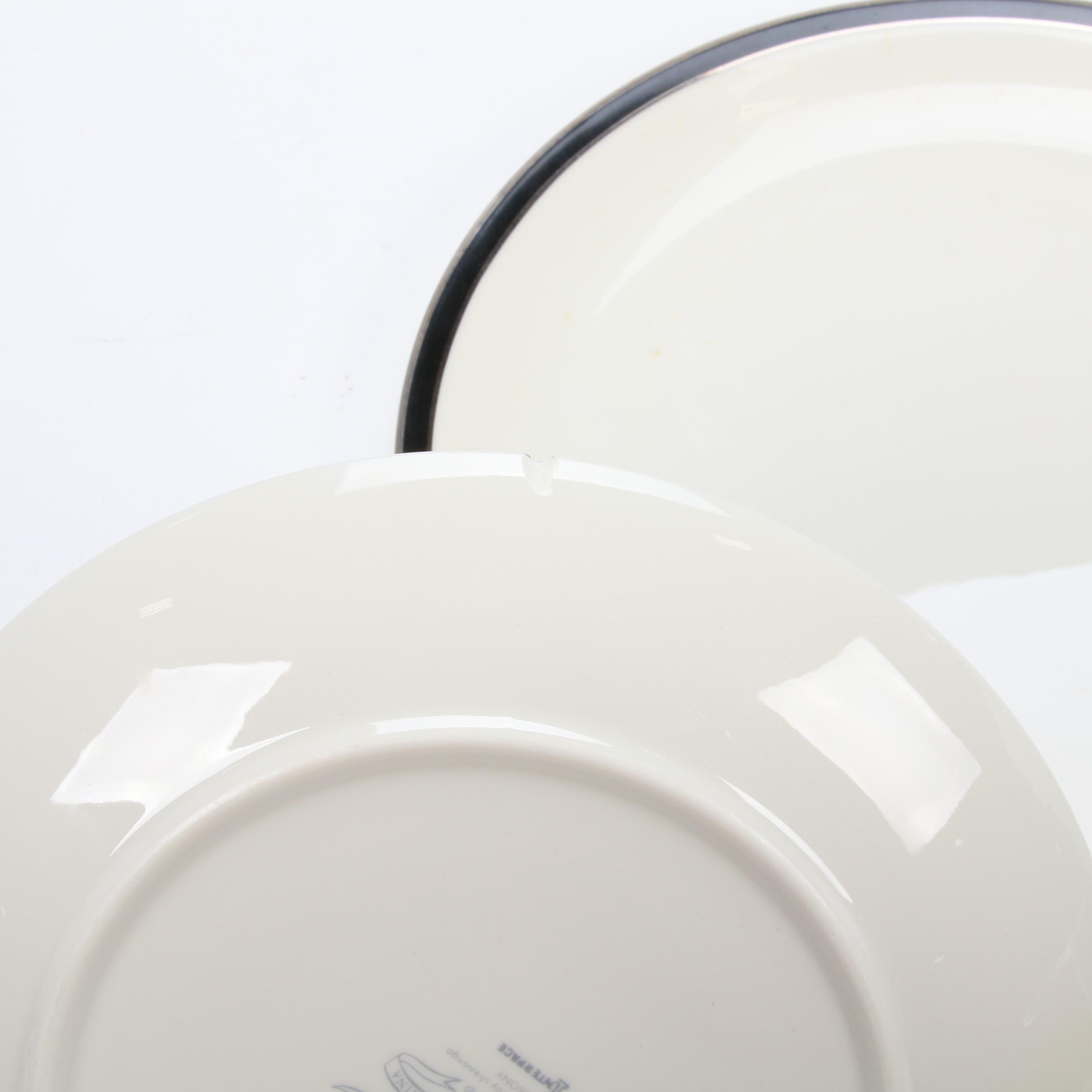 Shenango American Manor China "Ebony" Style Dinnerware EBTH