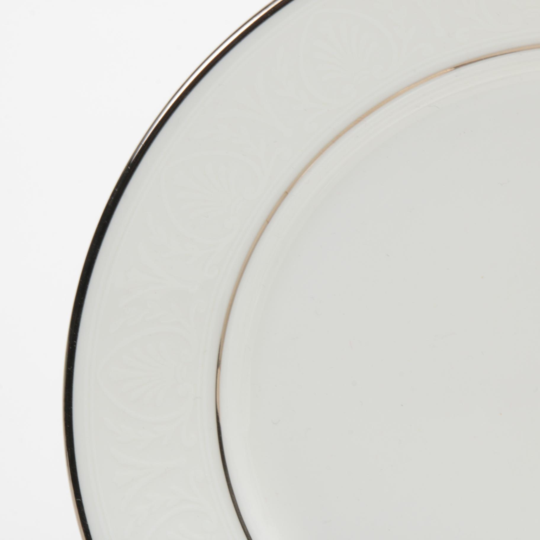 Lenox "Hannah Platinum" Bone China Dinnerware, 1997–2020 | EBTH