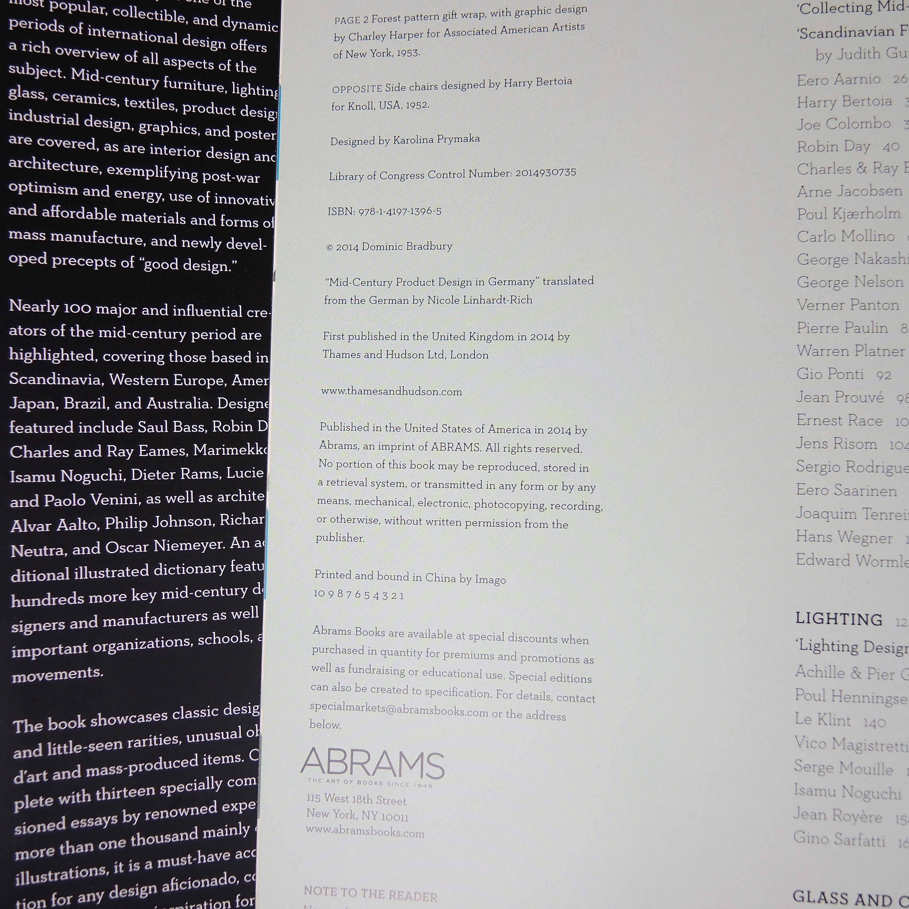 First Edition "MidCentury Modern Complete" by Dominic Bradbury, 2014