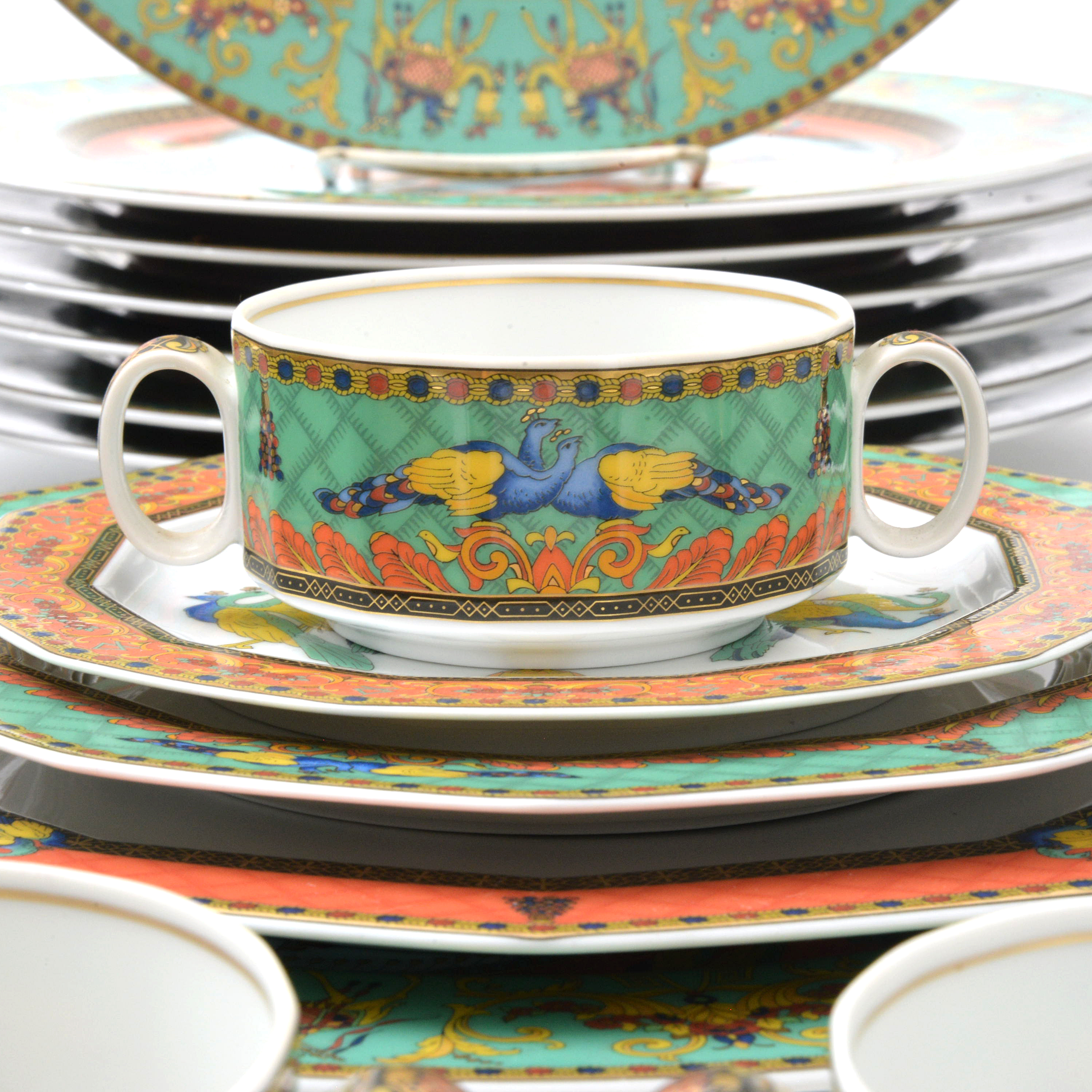 Versace for Rosenthal "Le Voyage de Marco Polo" Porcelain Tableware EBTH
