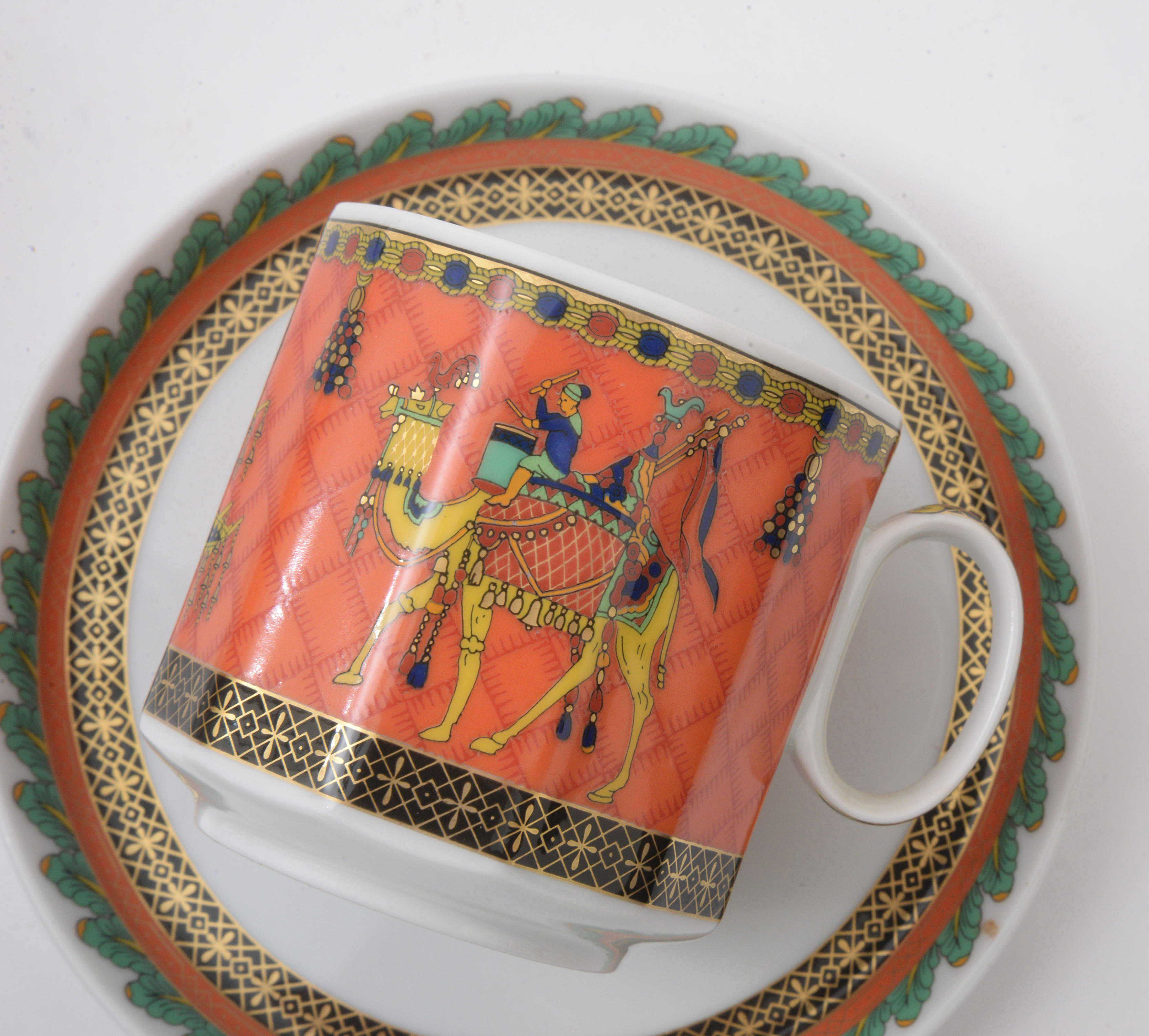 Versace for Rosenthal "Le Voyage de Marco Polo" Porcelain Coffee Service EBTH