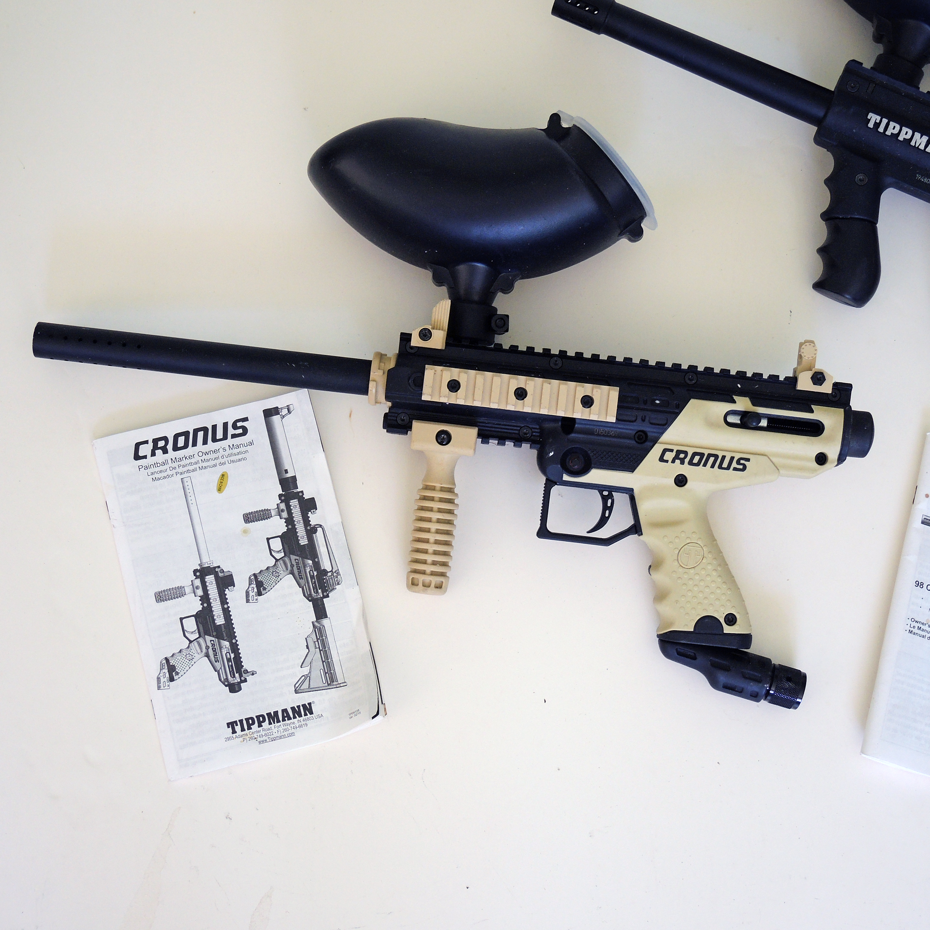 Cronus Paintball Gun, Tippman Paintball Gun, and Accessories EBTH