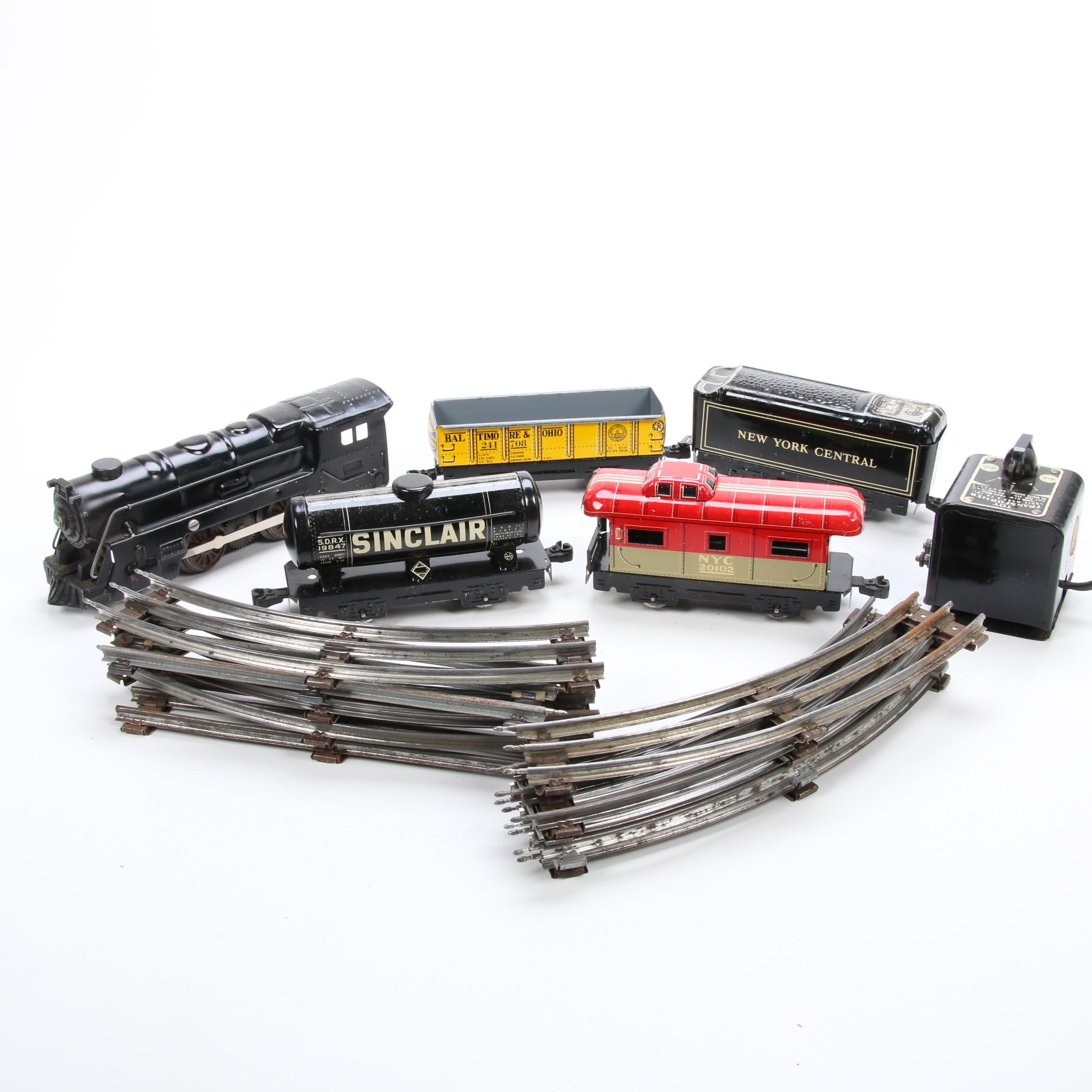 louis marx electric train set