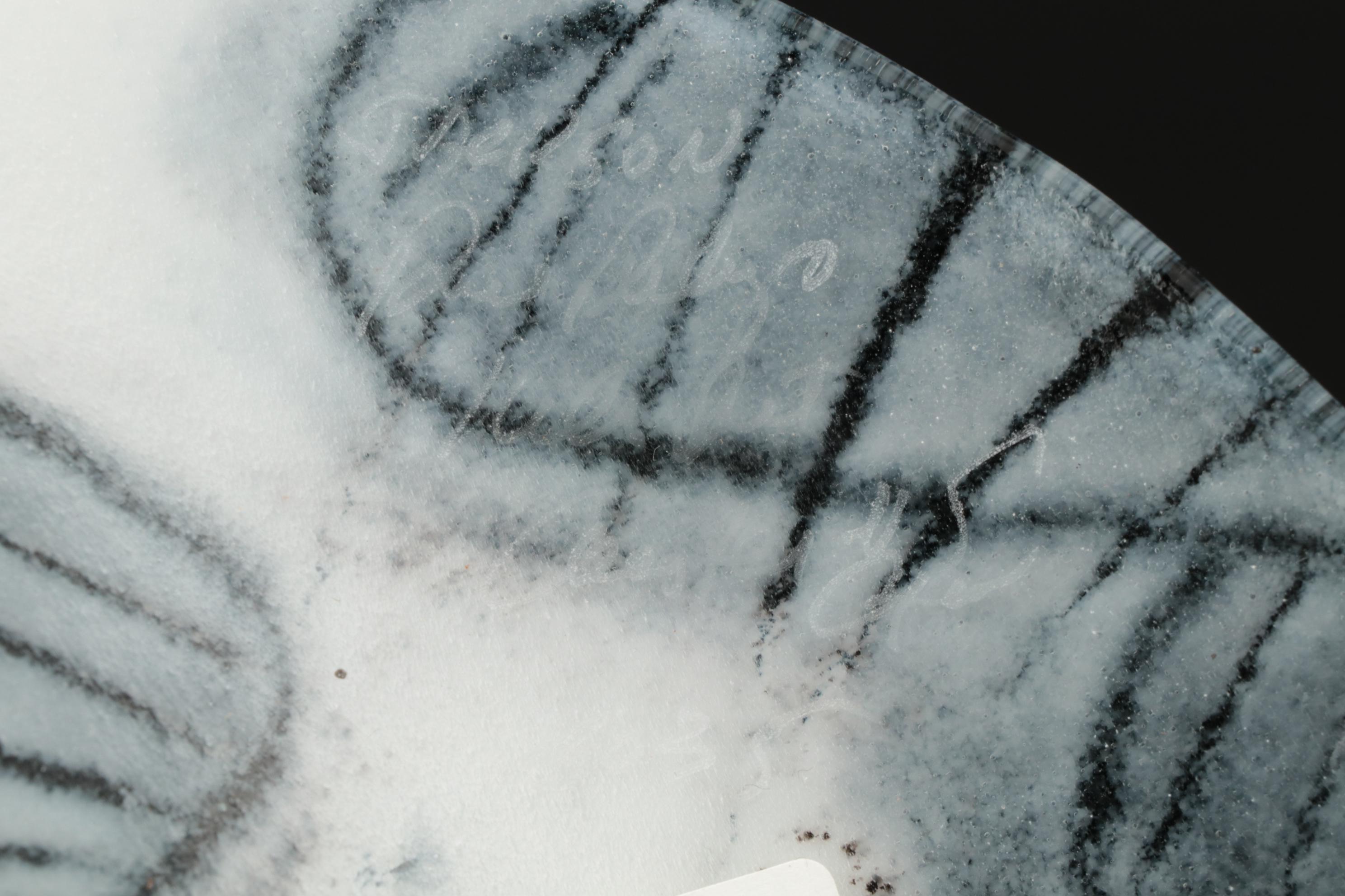 Paul Palango Kiln Art Fused Glass Cat Figurines EBTH