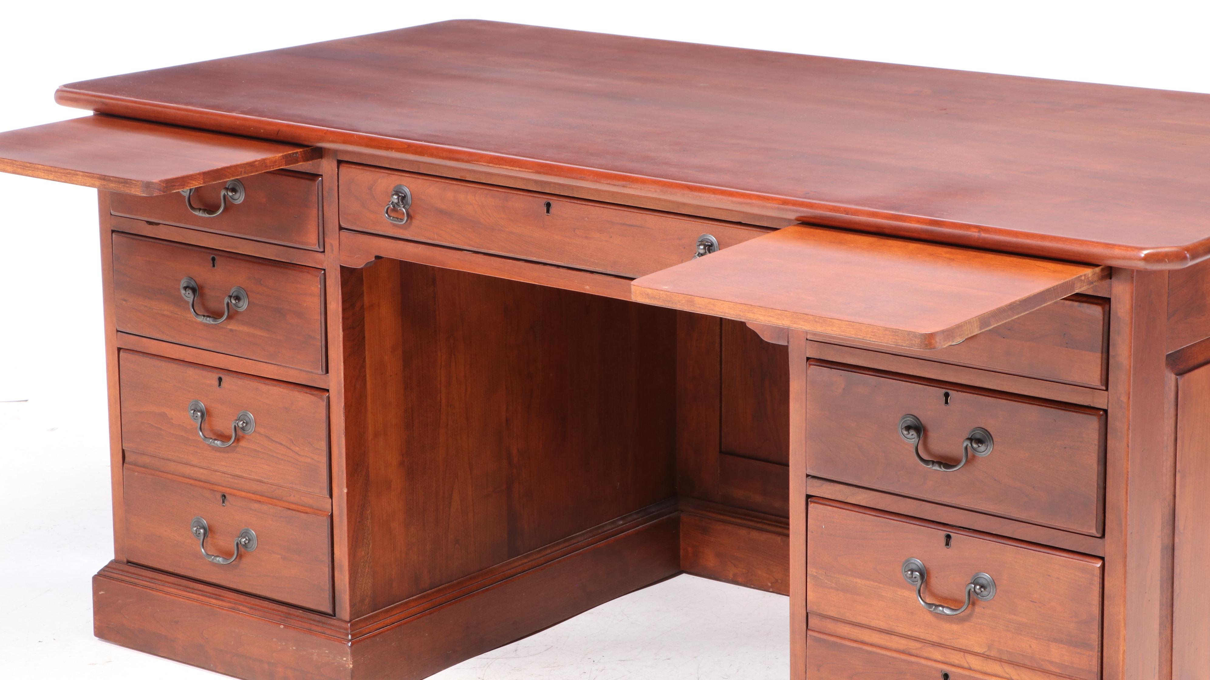 Bob Timberlake Cherry Knee Hole Desk, Late 20th Century EBTH