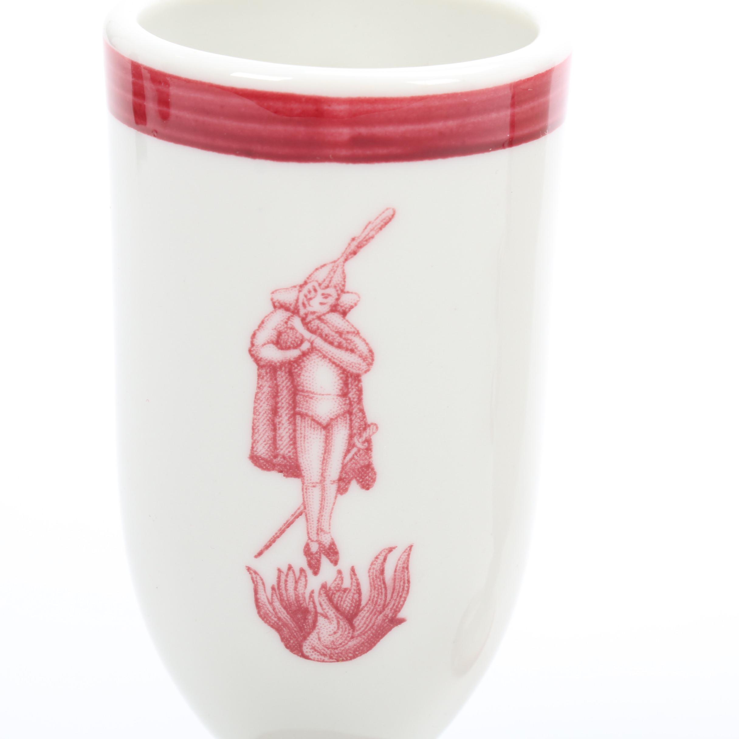 Arnaud's Café Brûlot Diabolique Coffee Cups, 1920's EBTH