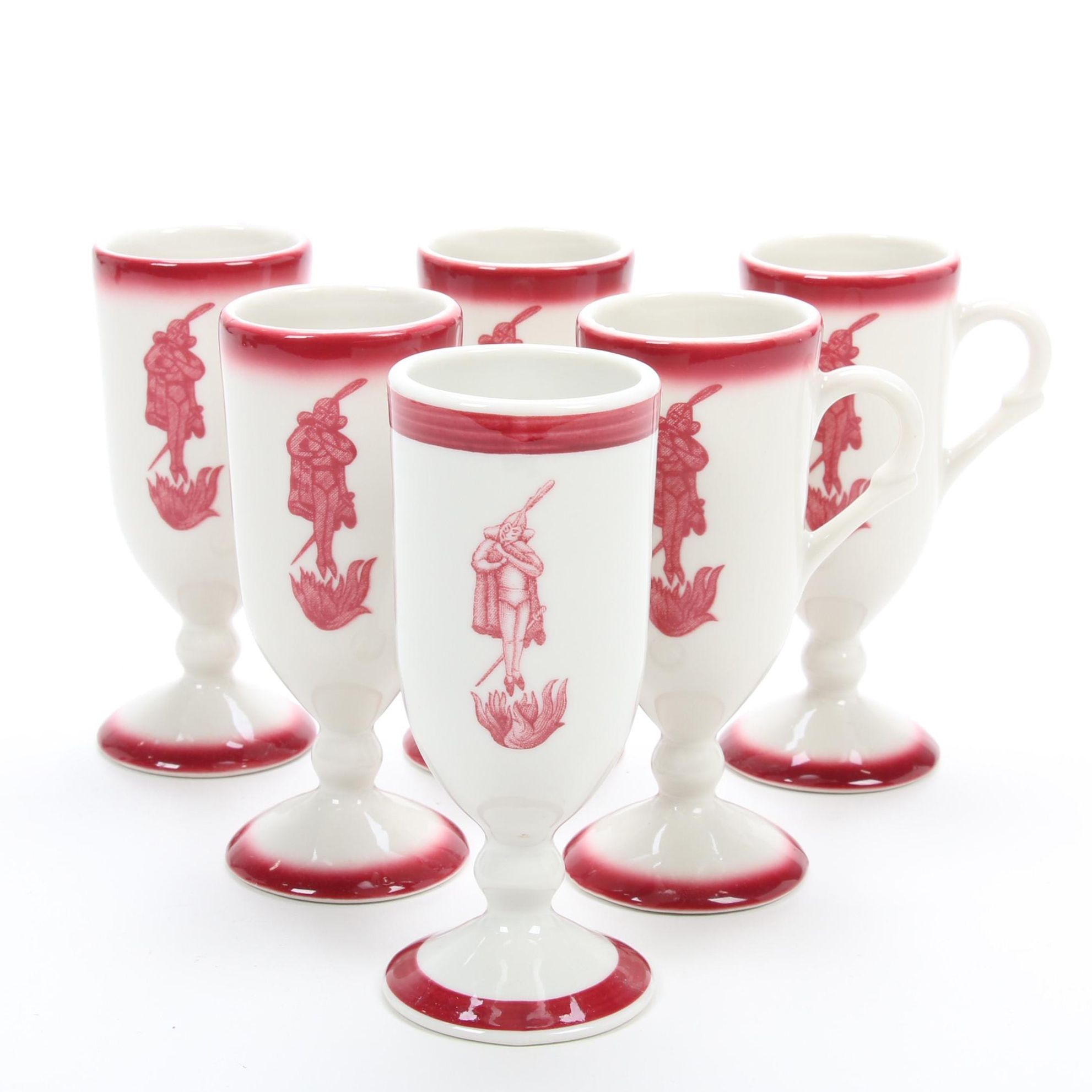 Arnaud's Café Brûlot Diabolique Coffee Cups, 1920's EBTH