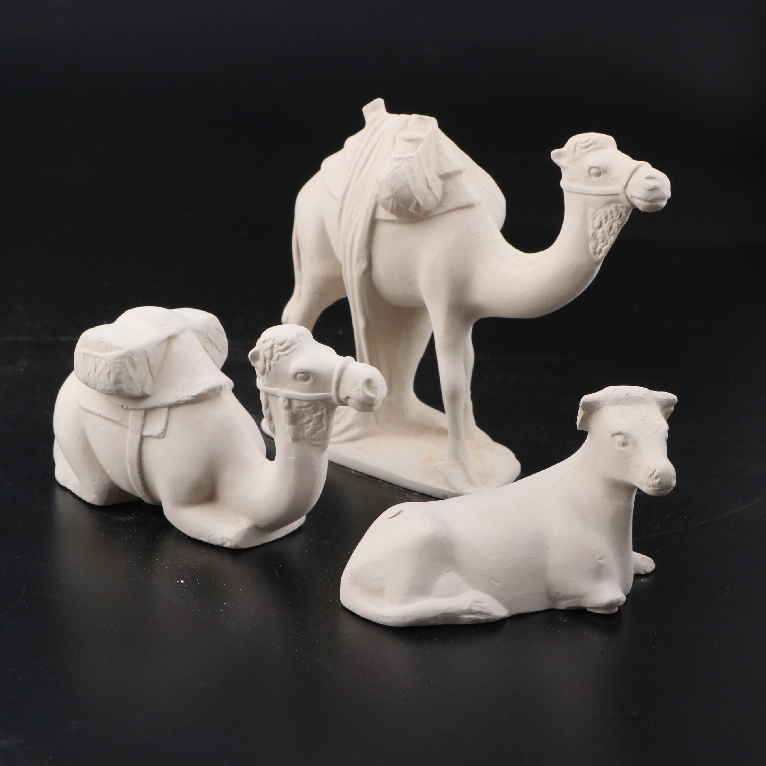 Duncan Ceramic Molds "Nativity Set" Including Figurines EBTH