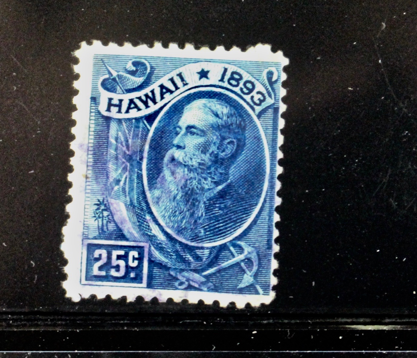 Hawaiian Postage Stamps Including Provisional Government, Late 19th
