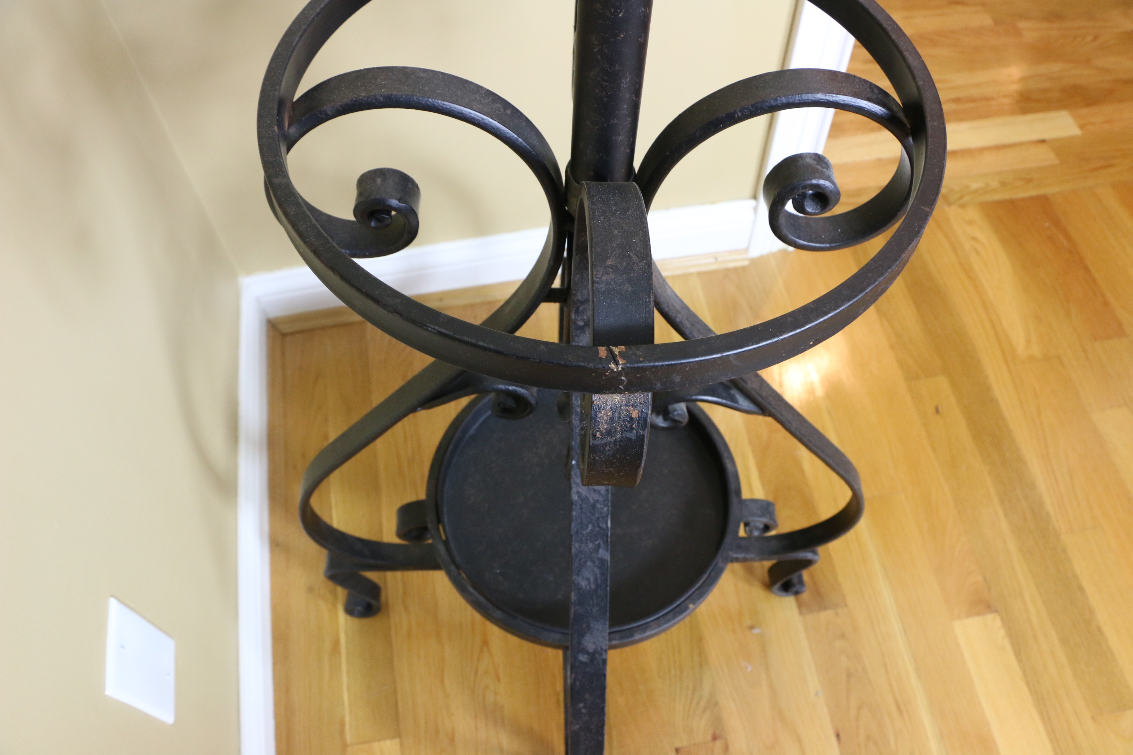Cast Iron Coat Rack With Umbrella Stand EBTH