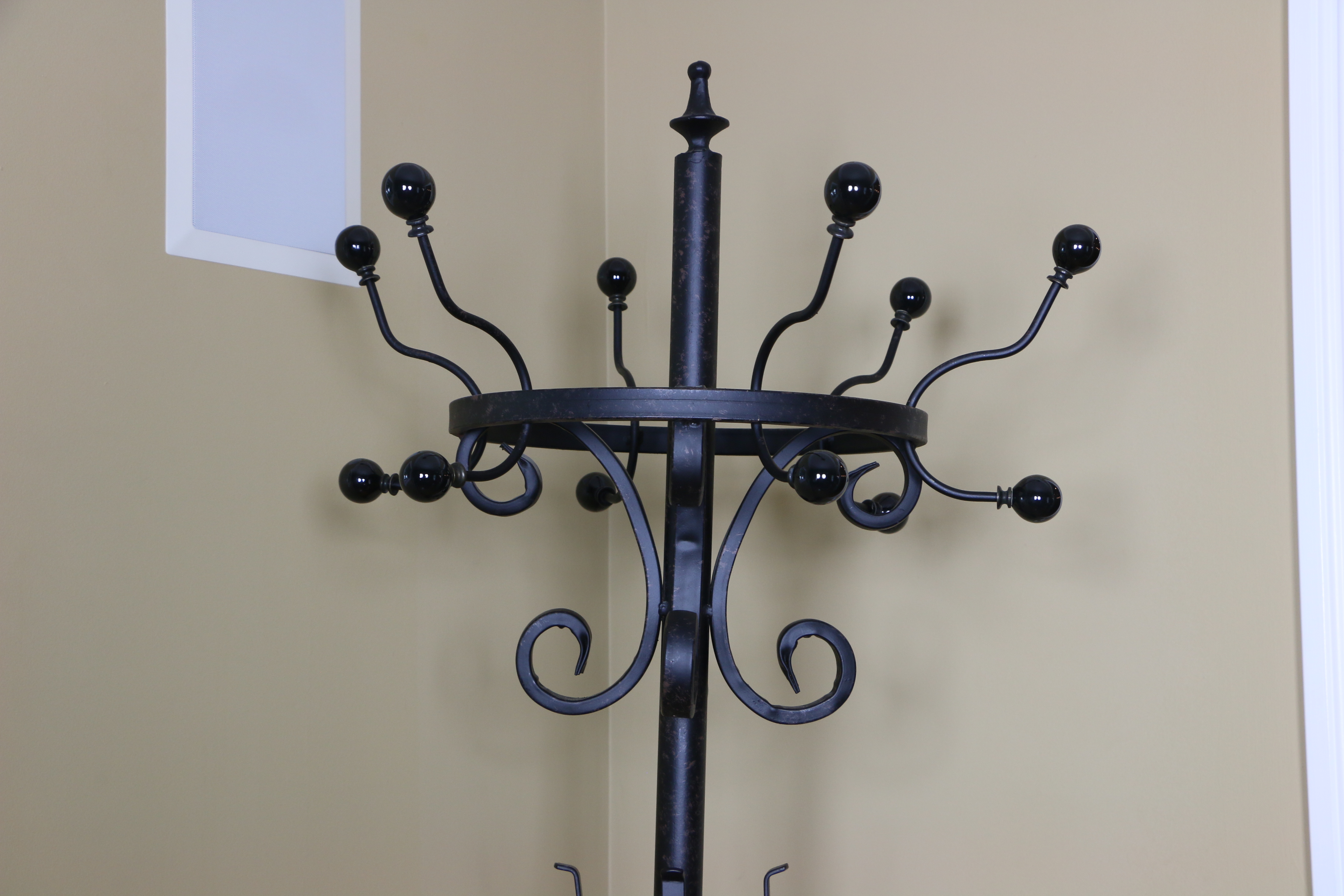 Cast Iron Coat Rack With Umbrella Stand EBTH