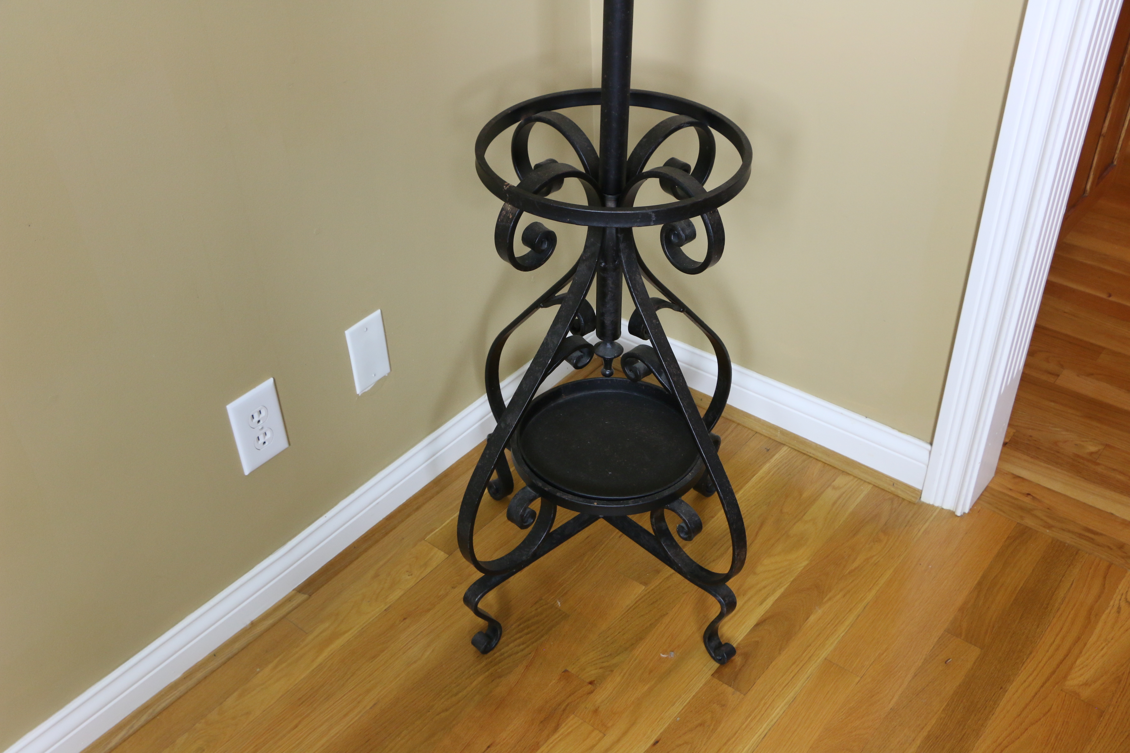 Cast Iron Coat Rack With Umbrella Stand EBTH