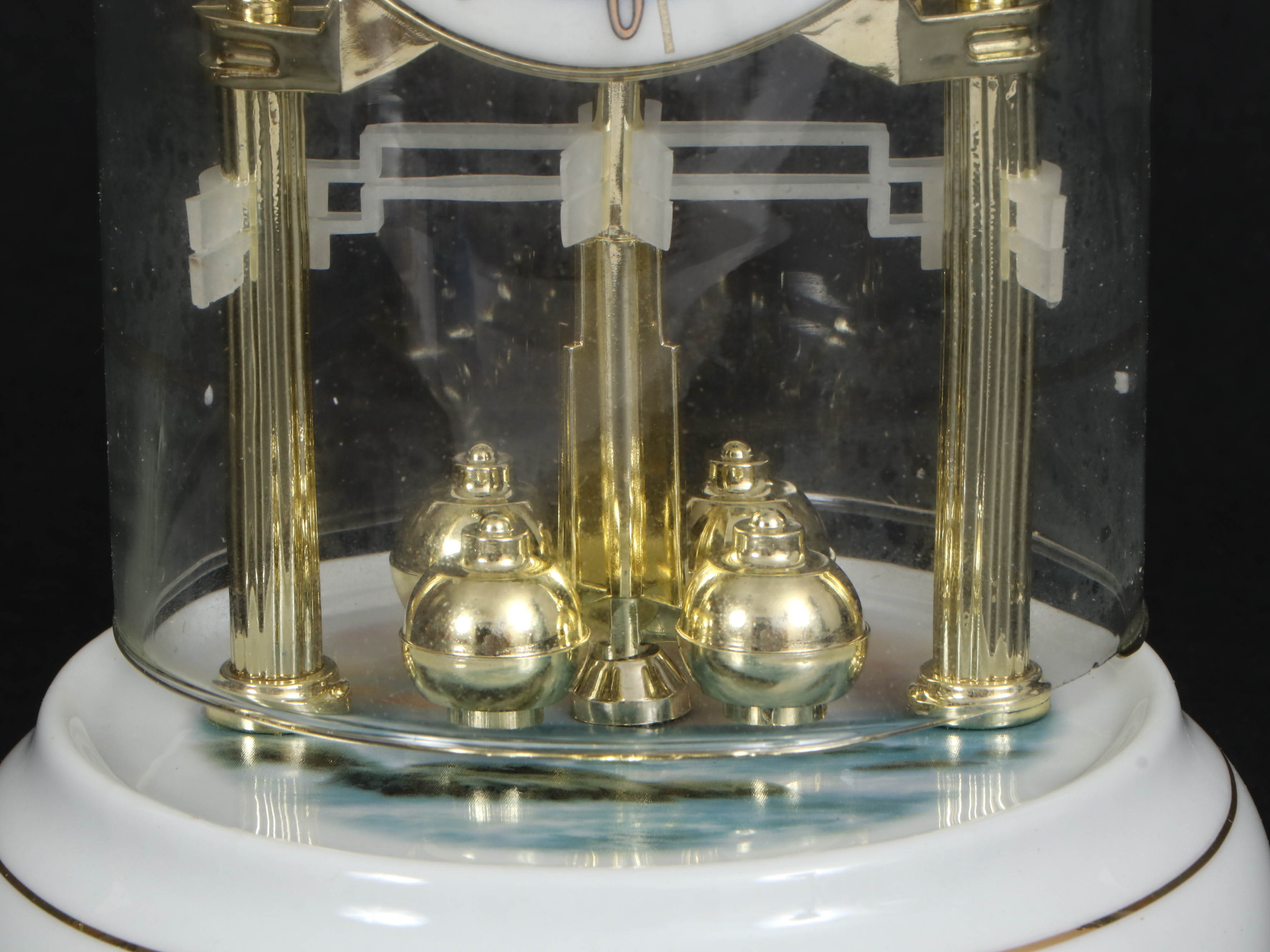 Thomas Kinkade Anniversary Clock with Westminster Chime in Original Box