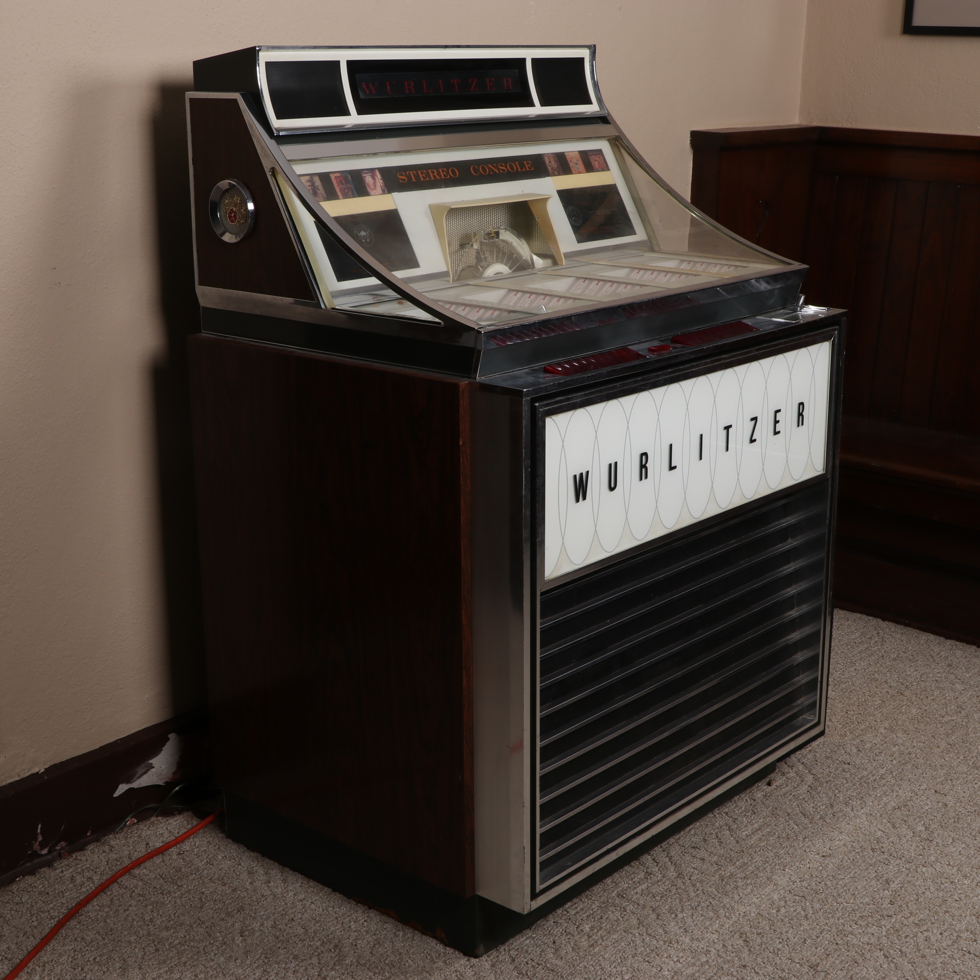 Wurlizter 3000 Series Stereo Console Jukebox, circa 1964 EBTH
