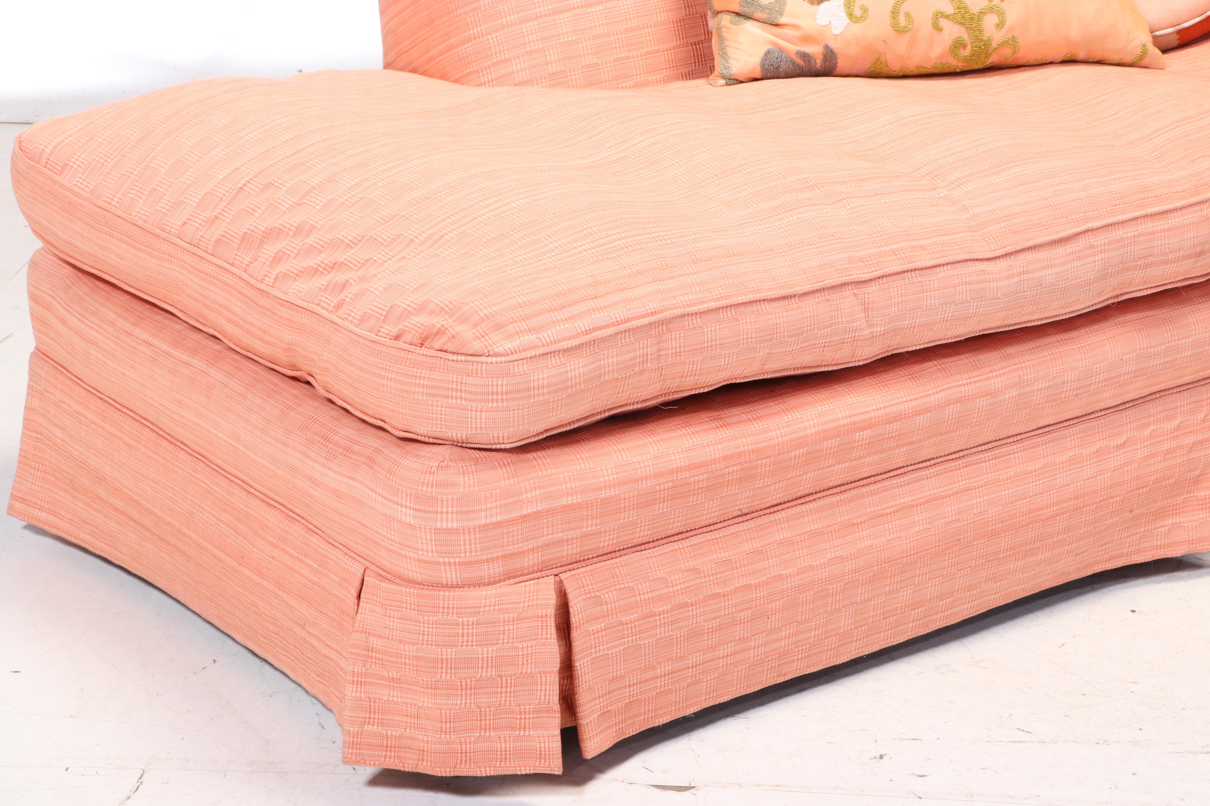 Right-Arm-Facing Upholstered Chaise Lounge | EBTH