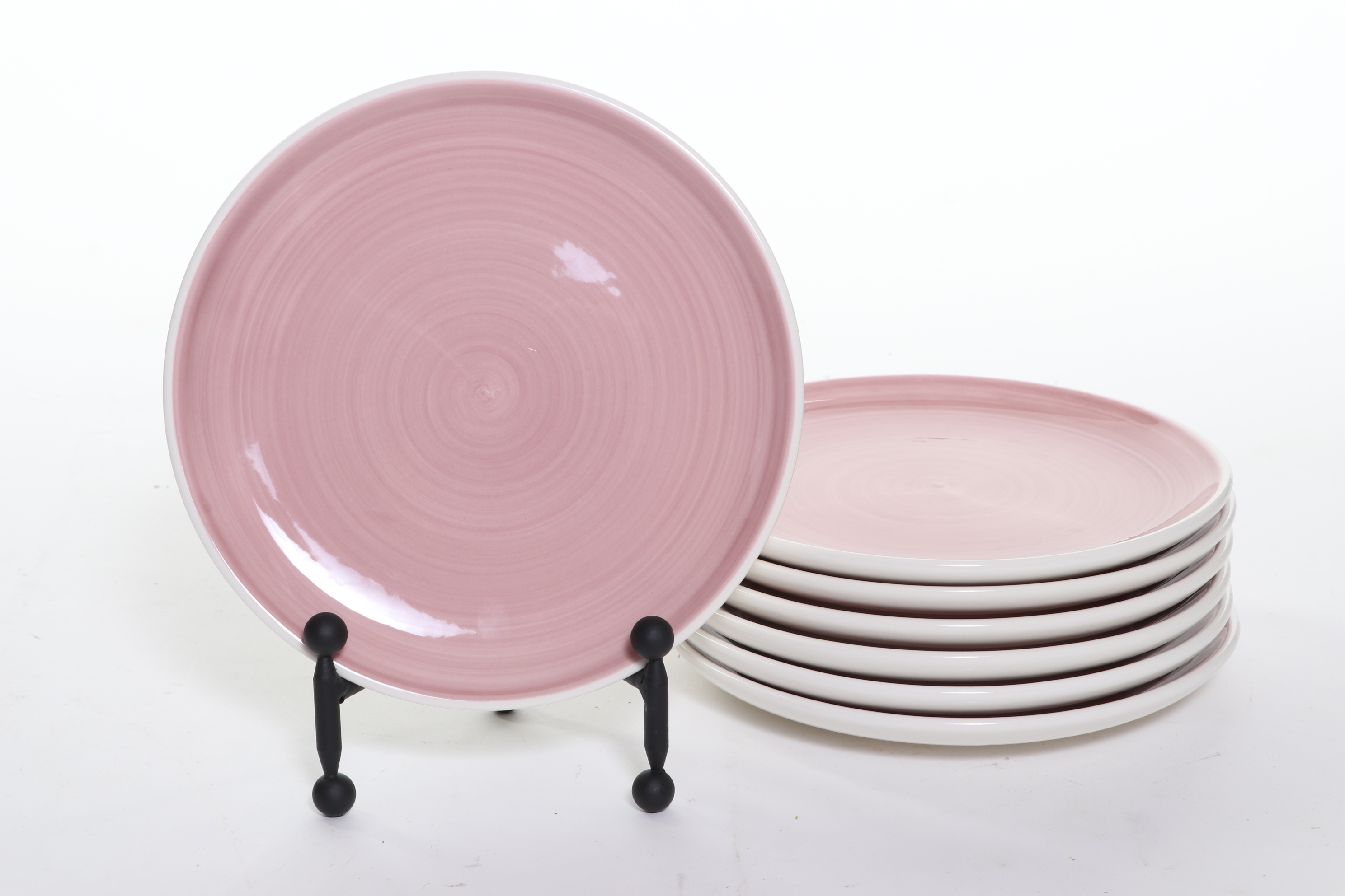 World Market and Matceramica Dinnerware and Quilt Pattern Glass Tumblers EBTH