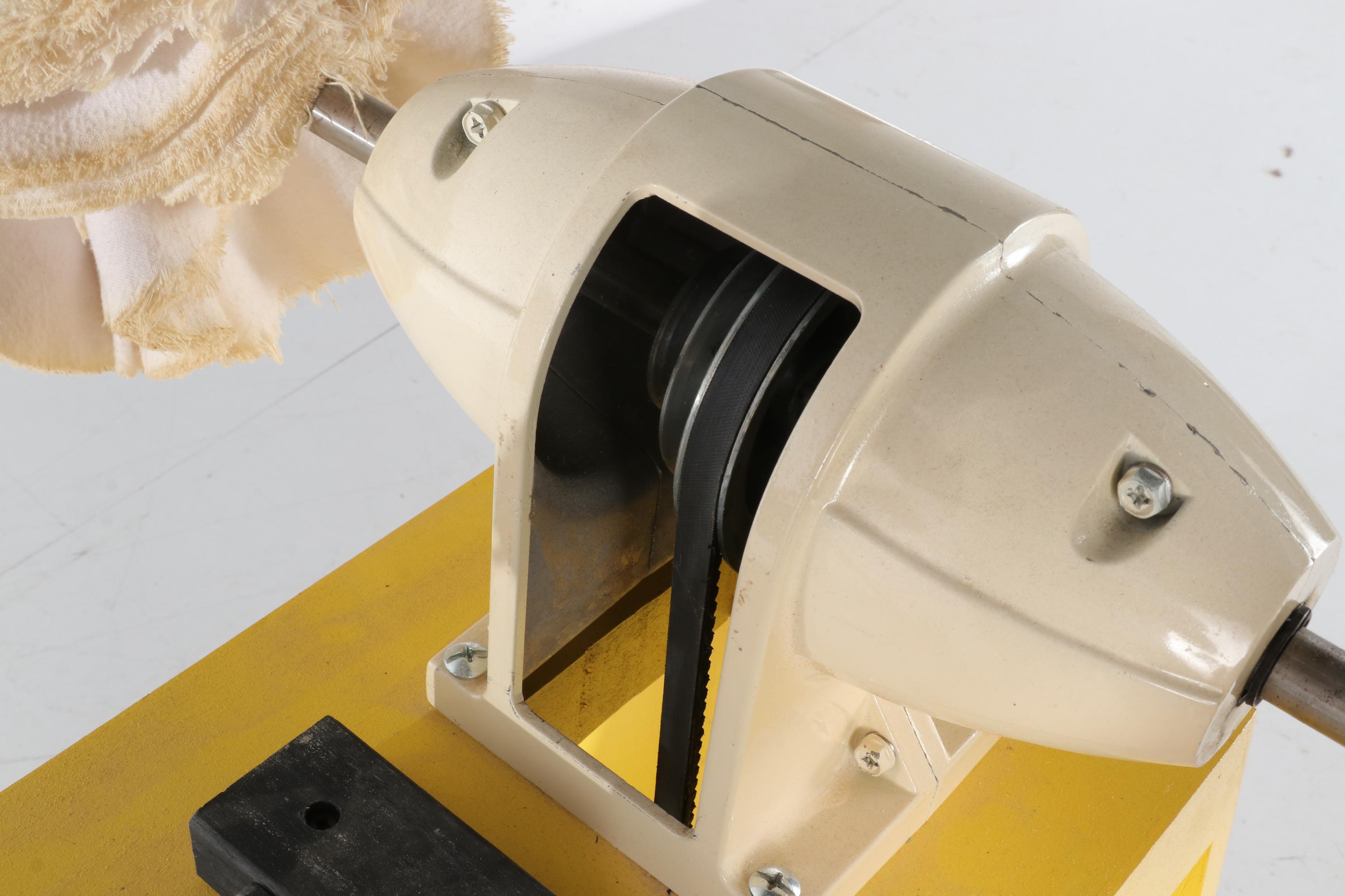 Shop Fox 1HP Power Buffing Station EBTH