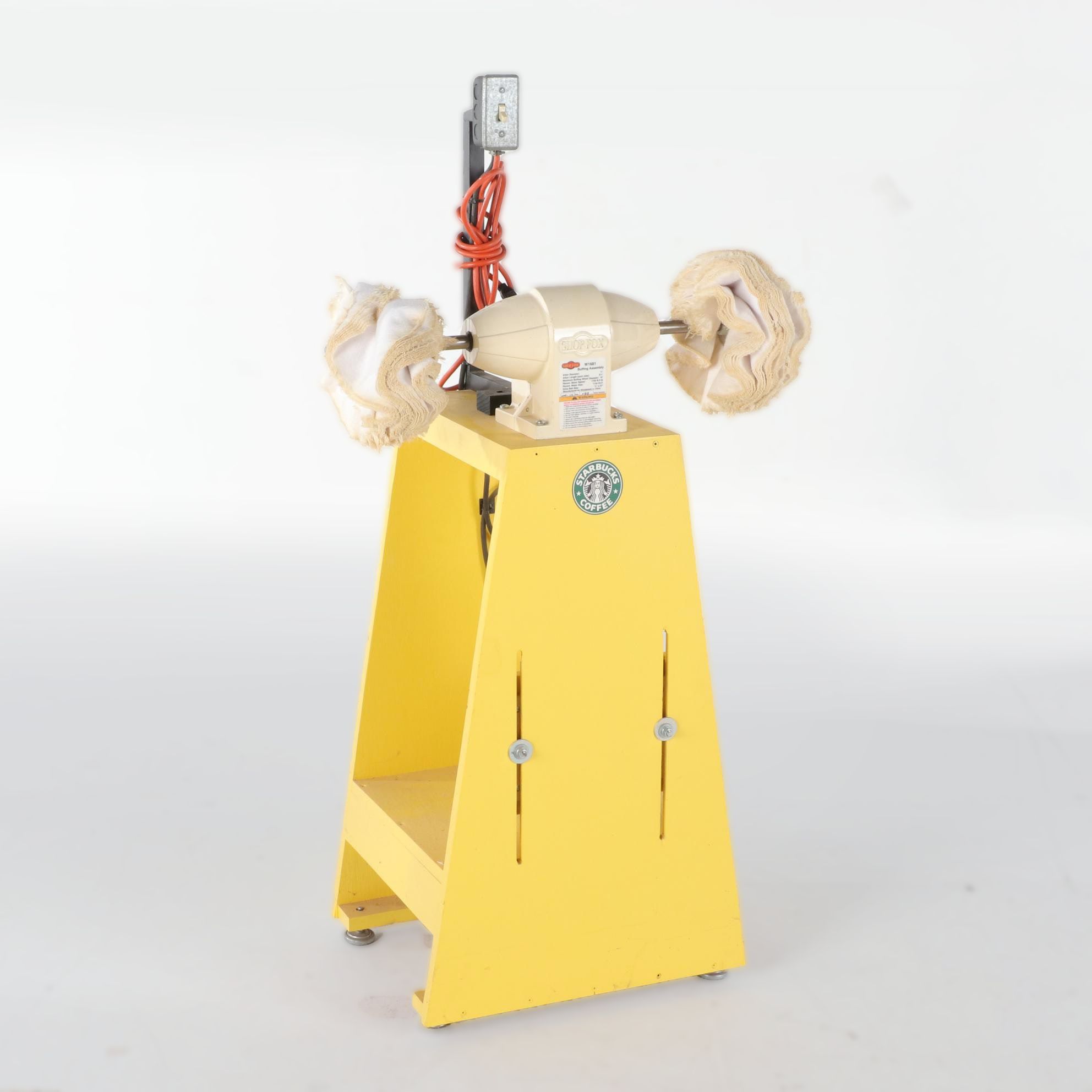 Shop Fox 1HP Power Buffing Station EBTH