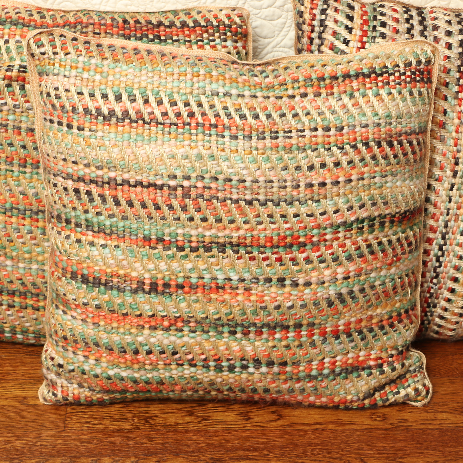 Tahari, Nicole Miller, and Cynthia Rowley Throws With Pier 1 Accent