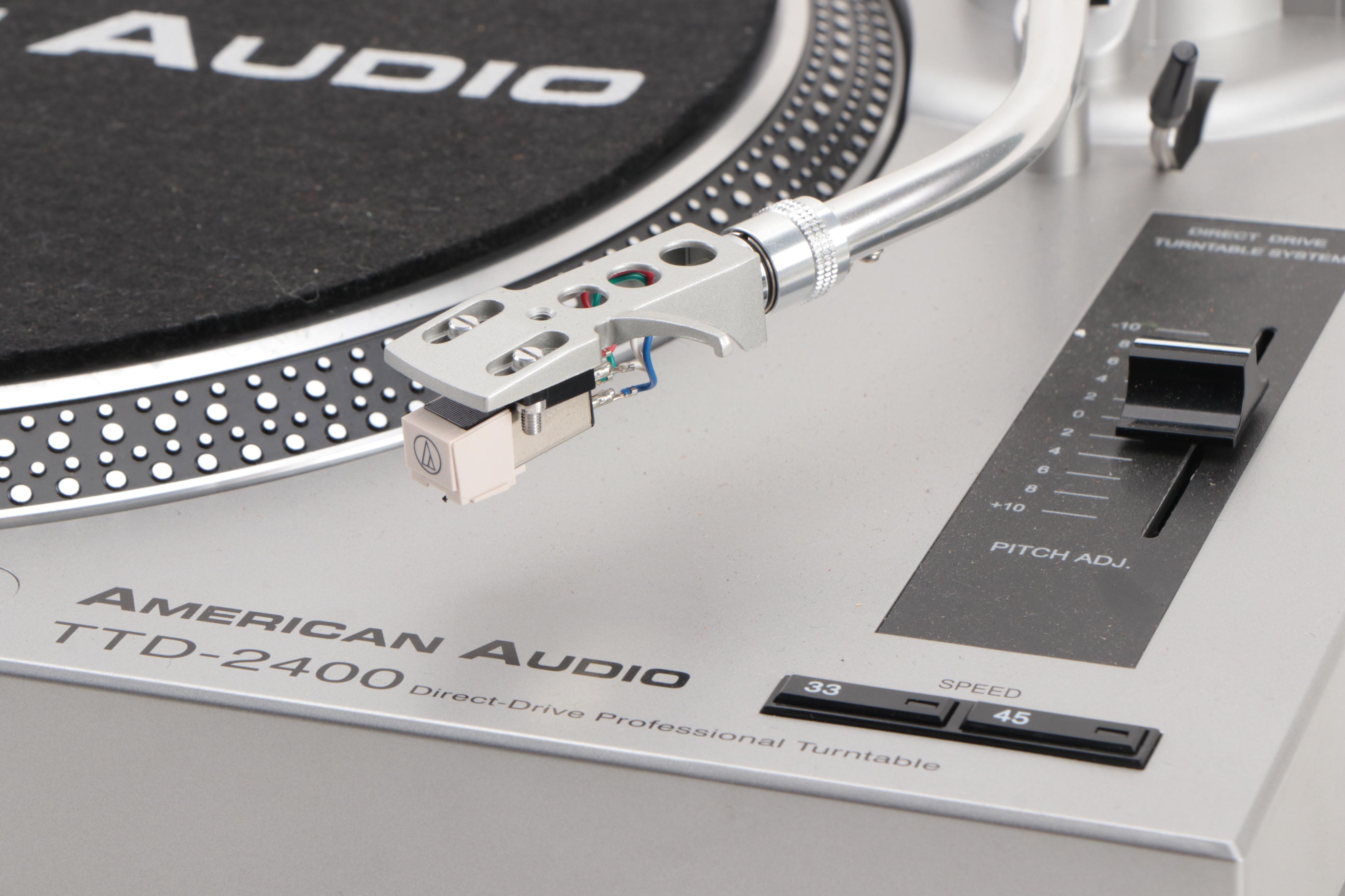 American Audio TTD2400 Direct Drive Turntable EBTH