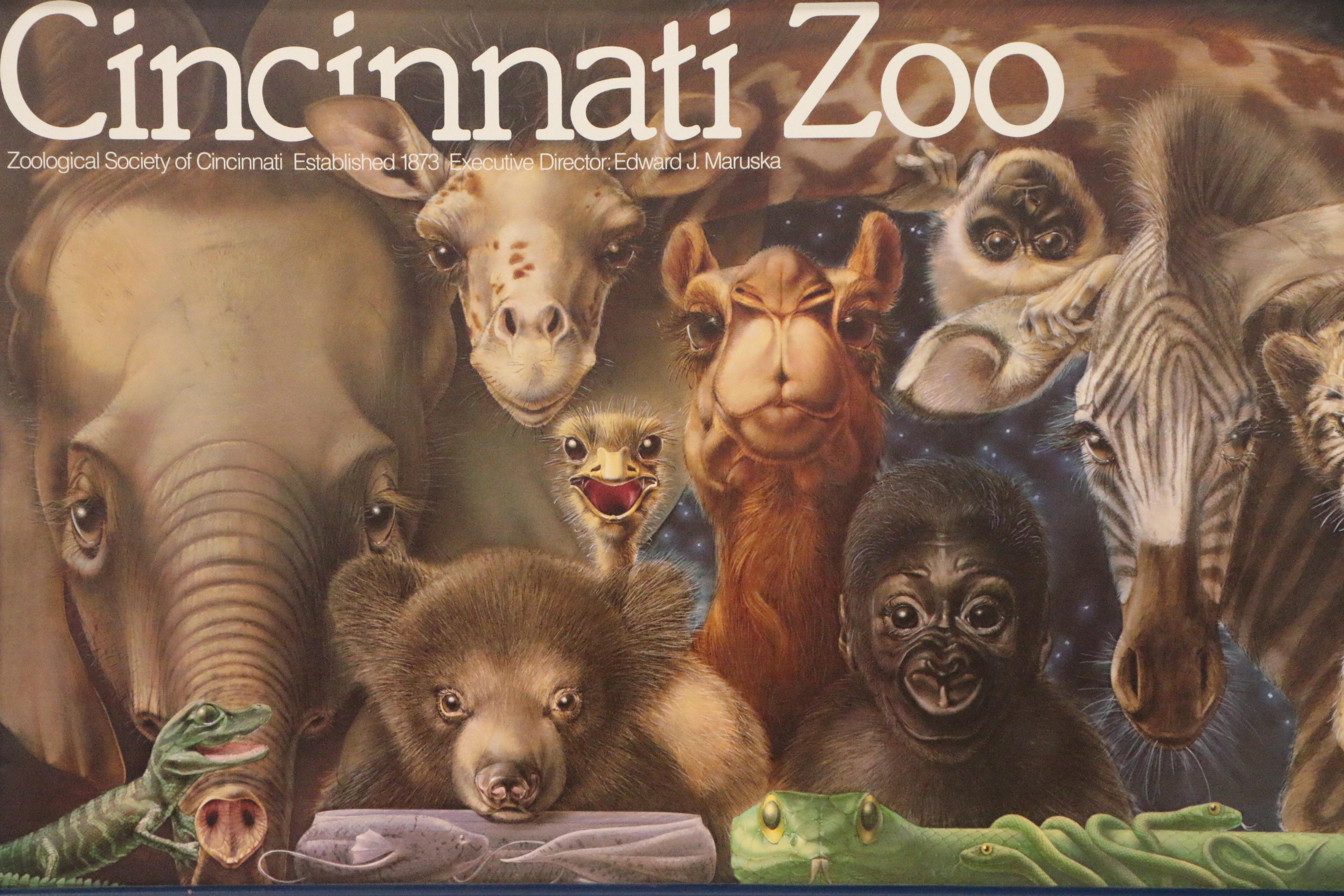 Cincinnati Zoo Poster After Lou Specker "New Ones" | EBTH