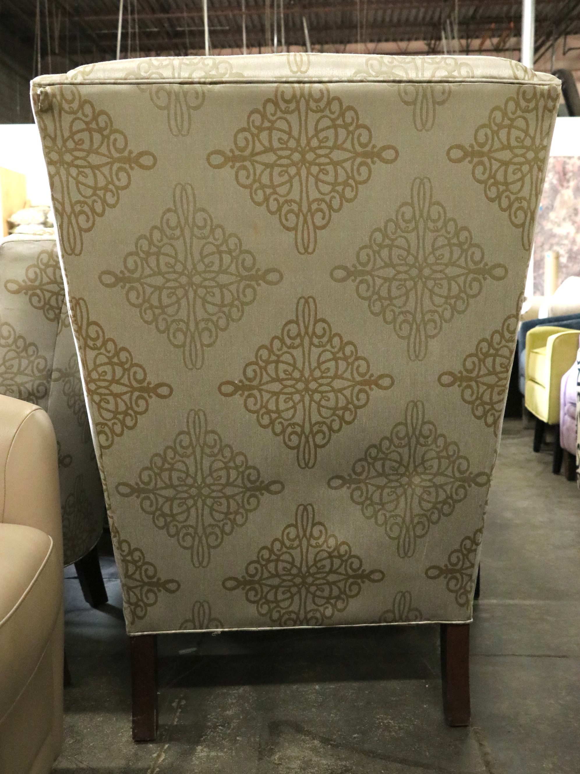 Emerald Craft Furniture Upholstered High Back Armchair EBTH