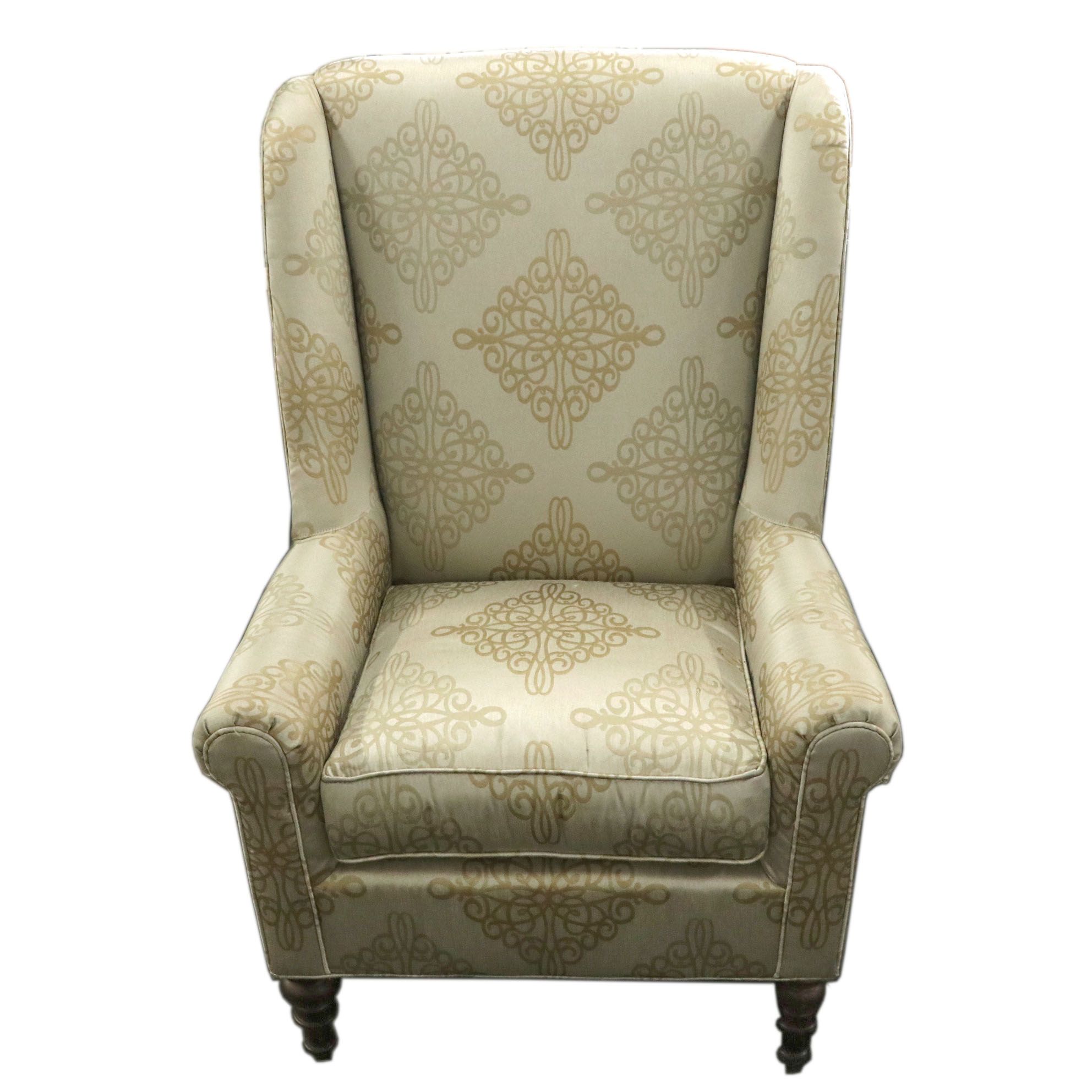 Emerald Craft Furniture Upholstered High Back Armchair EBTH