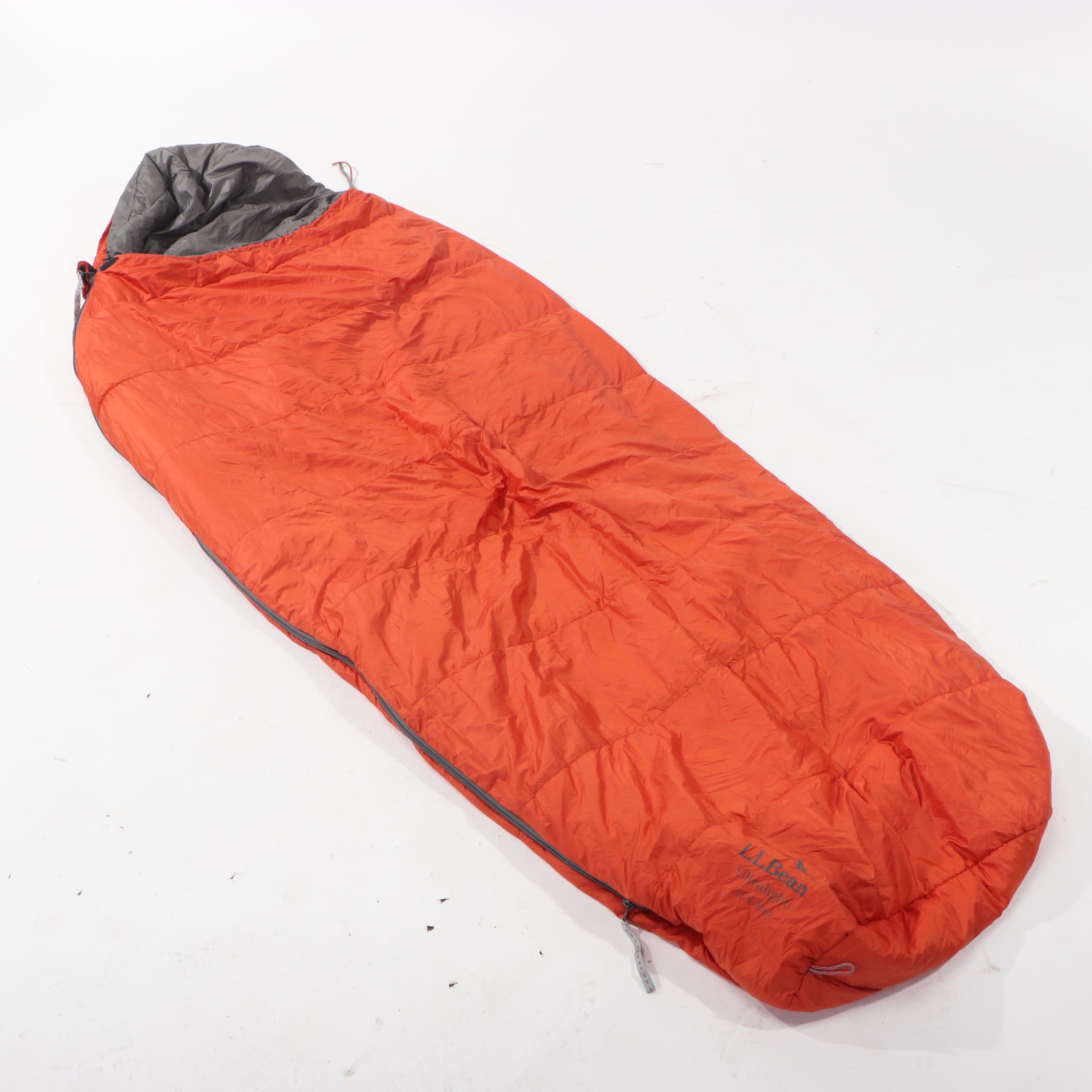 Eddie Bauer Cabin Tent with L.L. Bean Ultralight Sleeping Bag EBTH