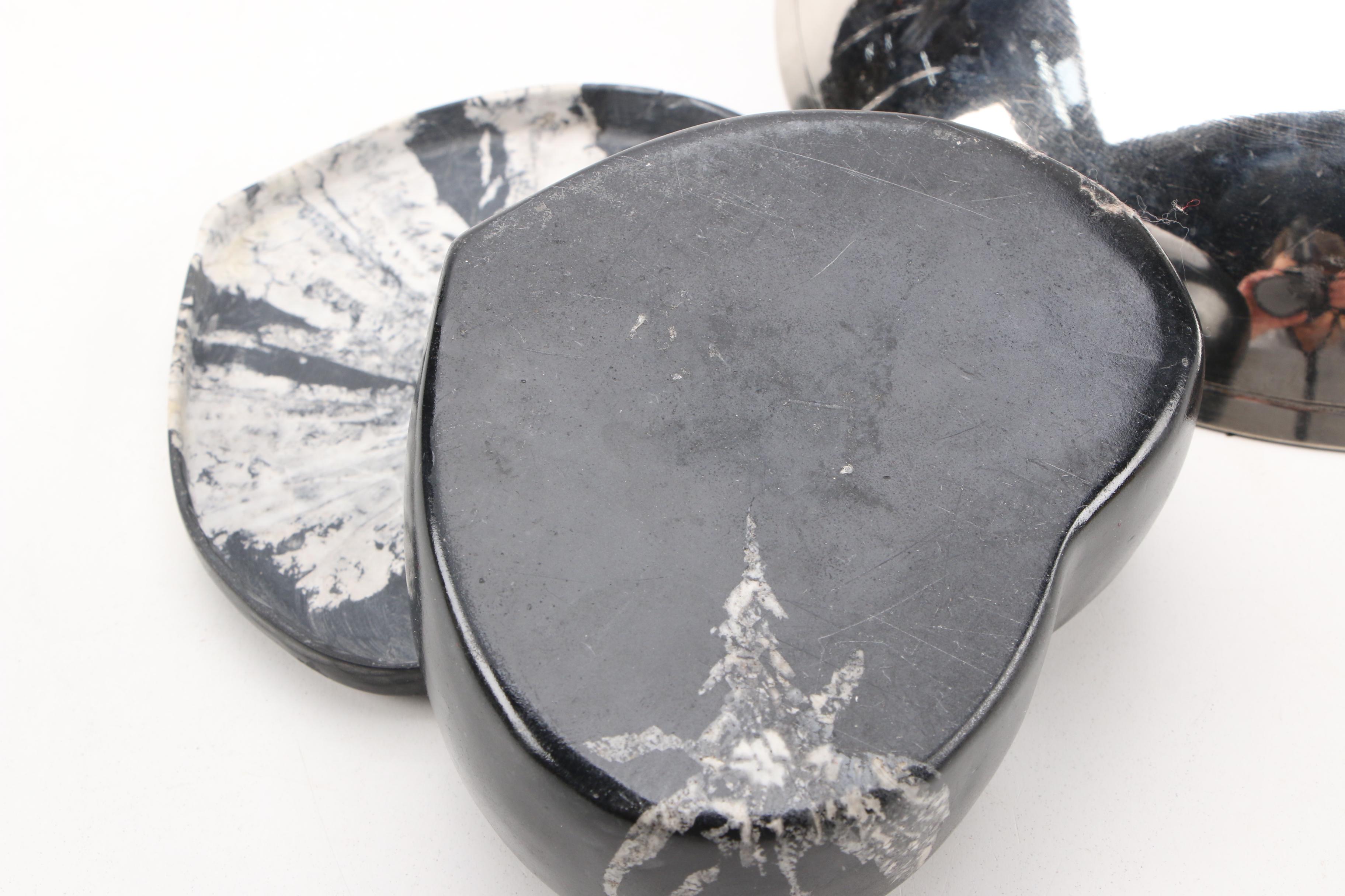 Indian Brass Table Accessories Including Bowls and Boxes EBTH