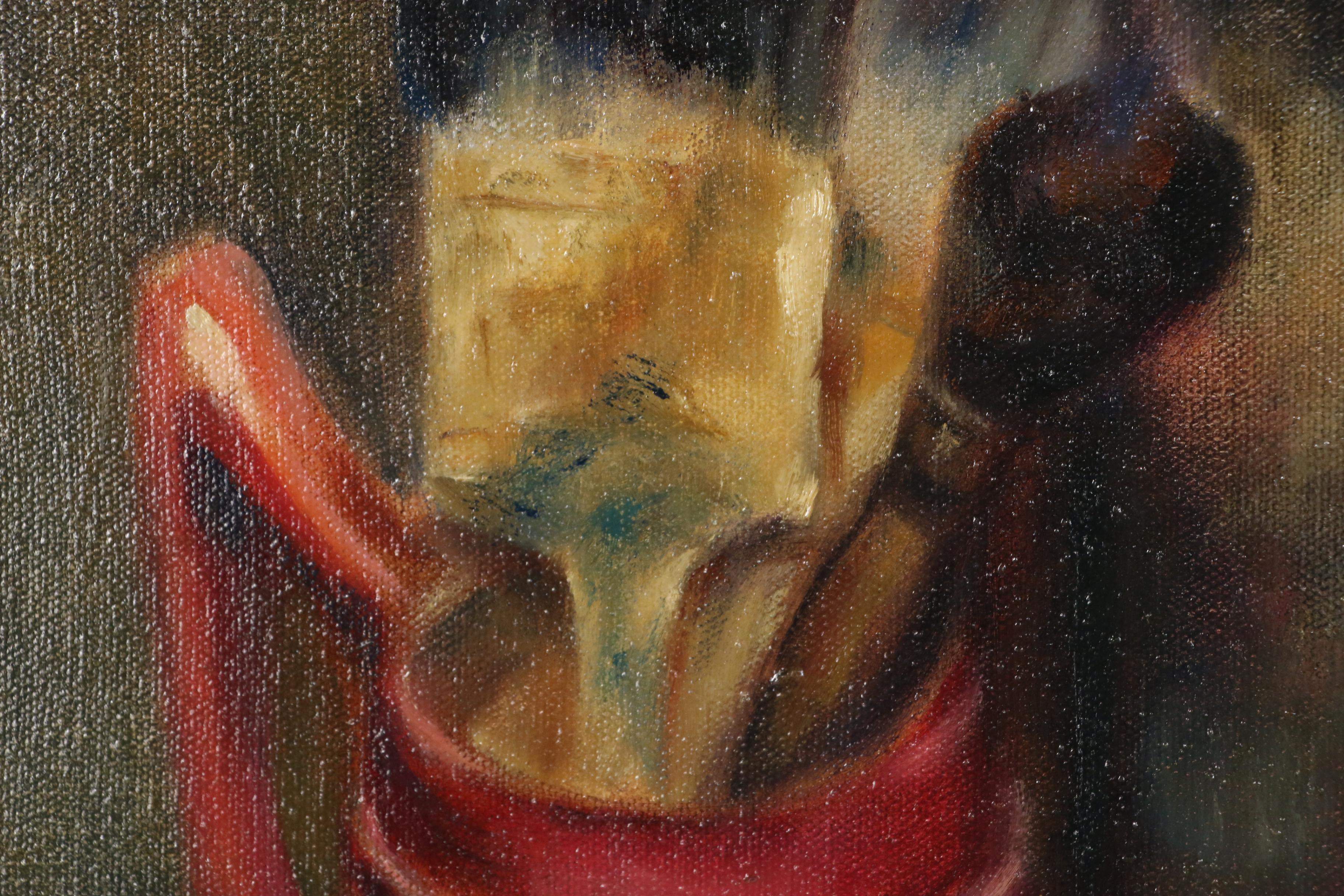 Jacques Zuccaire Still Life Oil Painting, Late 20th Century EBTH