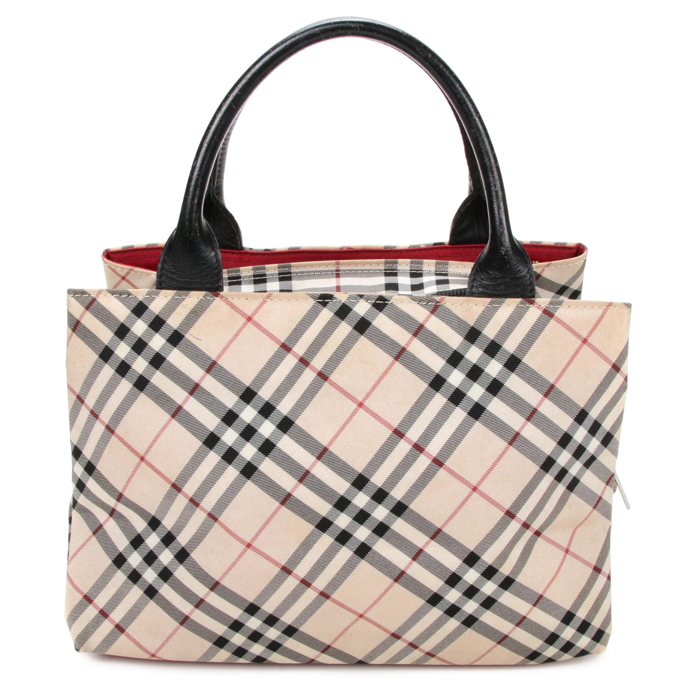 burberry blue label nova check